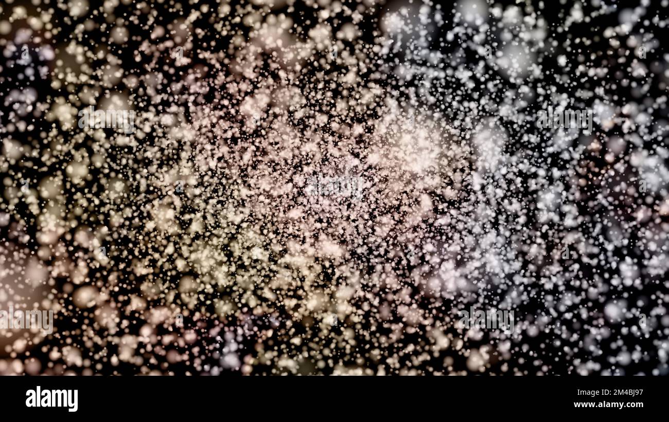 Abstrakter Hintergrund mit wunderschönen mehrfarbigen Ziceln. Stockfoto