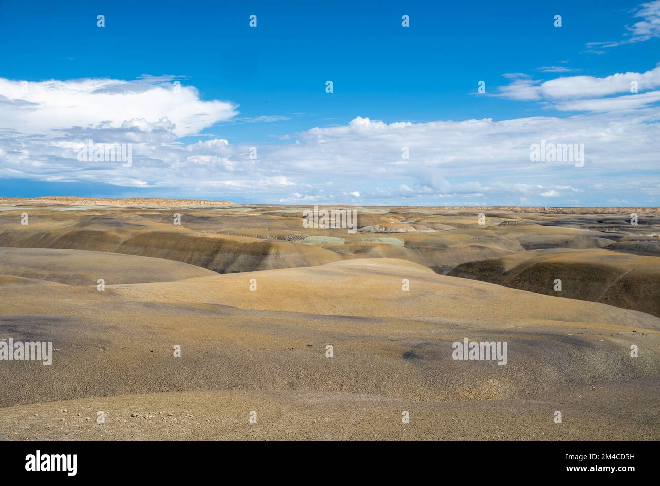 Foto der Aussicht im Gebiet King of Wings, in der Nähe von Nageezi, New Mexico, USA. Stockfoto