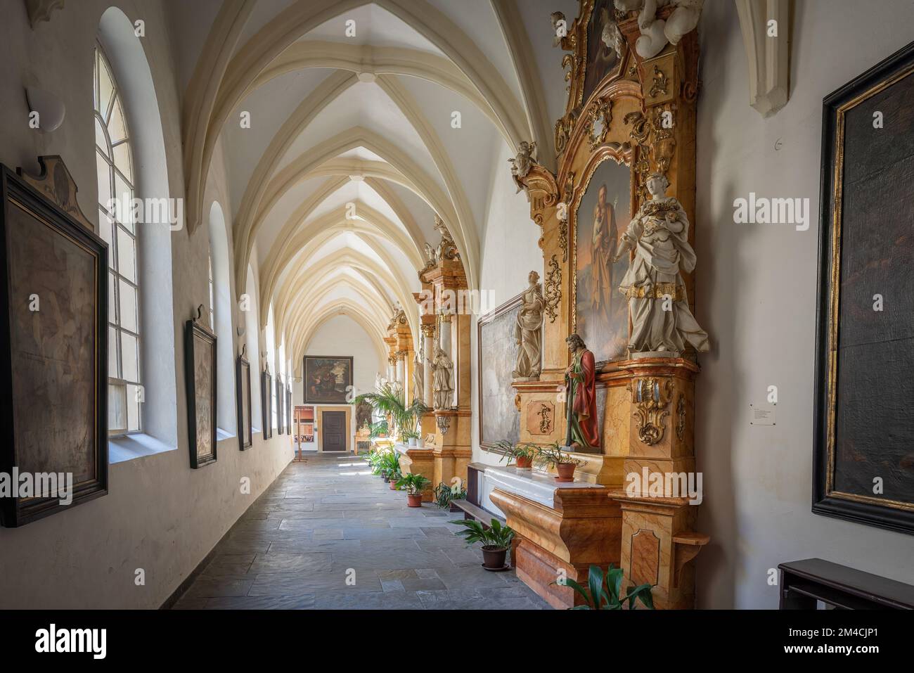 St. Michaels Church Interior - Olmütz, Tschechische Republik Stockfoto
