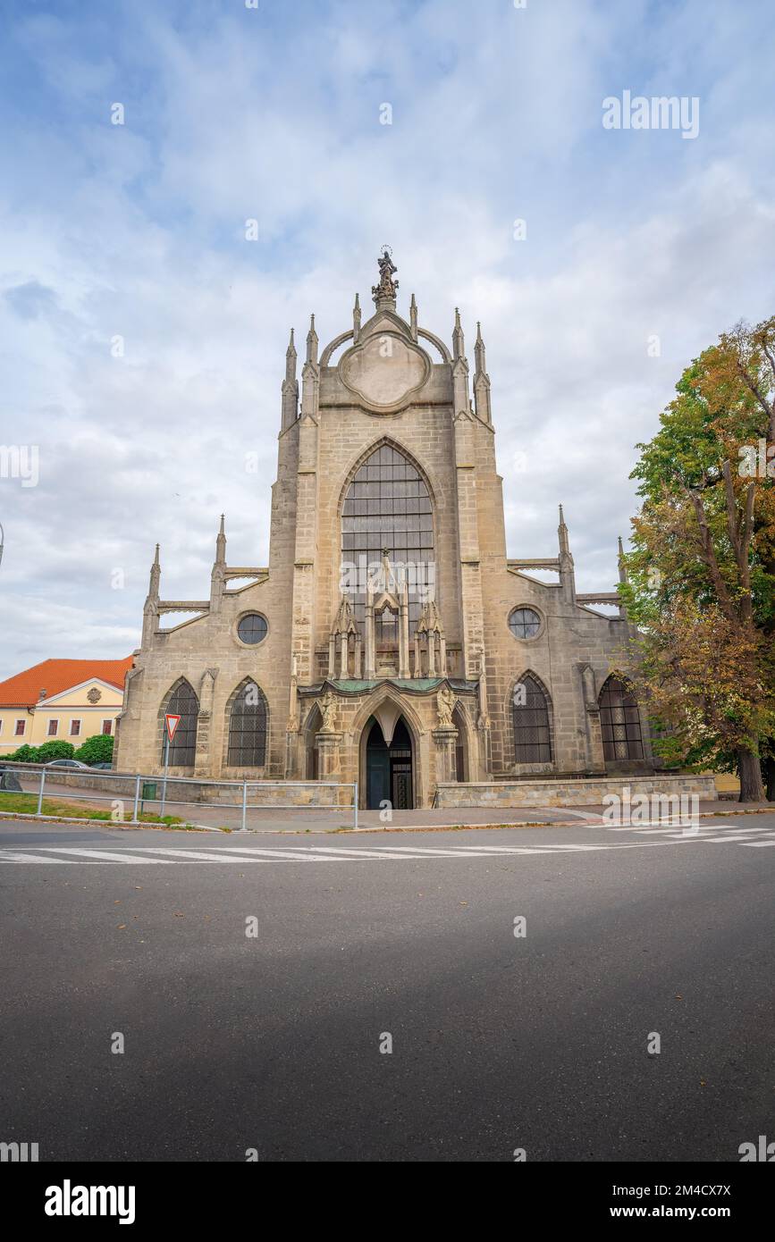 Kathedrale von Sedlec (Kirche der Himmelfahrt unserer Frau und Johannes des Täufers) - Kutna Hora, Tschechische Republik Stockfoto