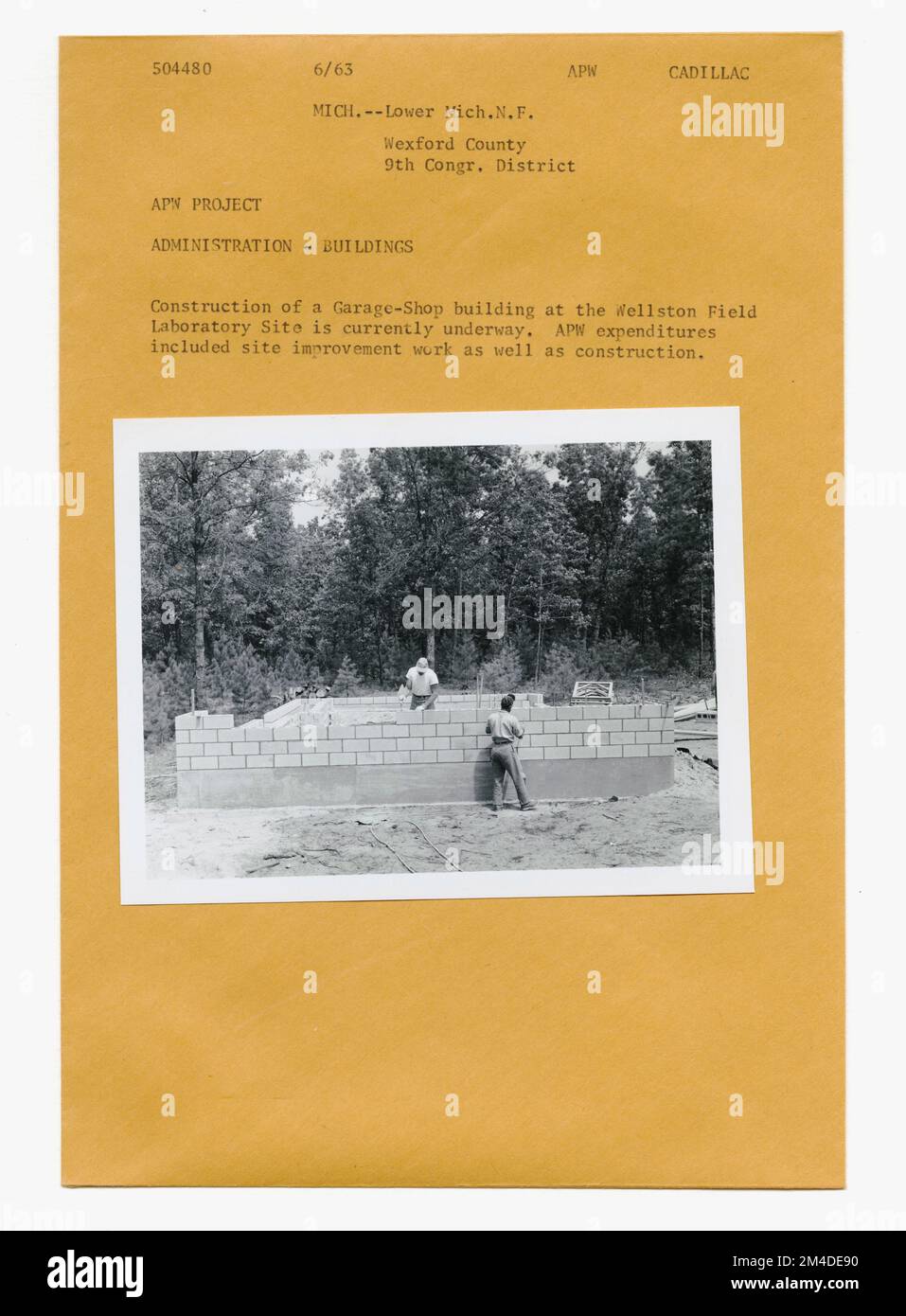 Administrationsstandort - Allgemein. Fotografien zu National Forests, Resource Management Practices, Personal sowie Kultur- und Wirtschaftsgeschichte Stockfoto Administrationsstandort - Allgemein. Fotografien zu National Forests, Resource Management Practices, Personal sowie Kultur- und Wirtschaftsgeschichte Stockfoto