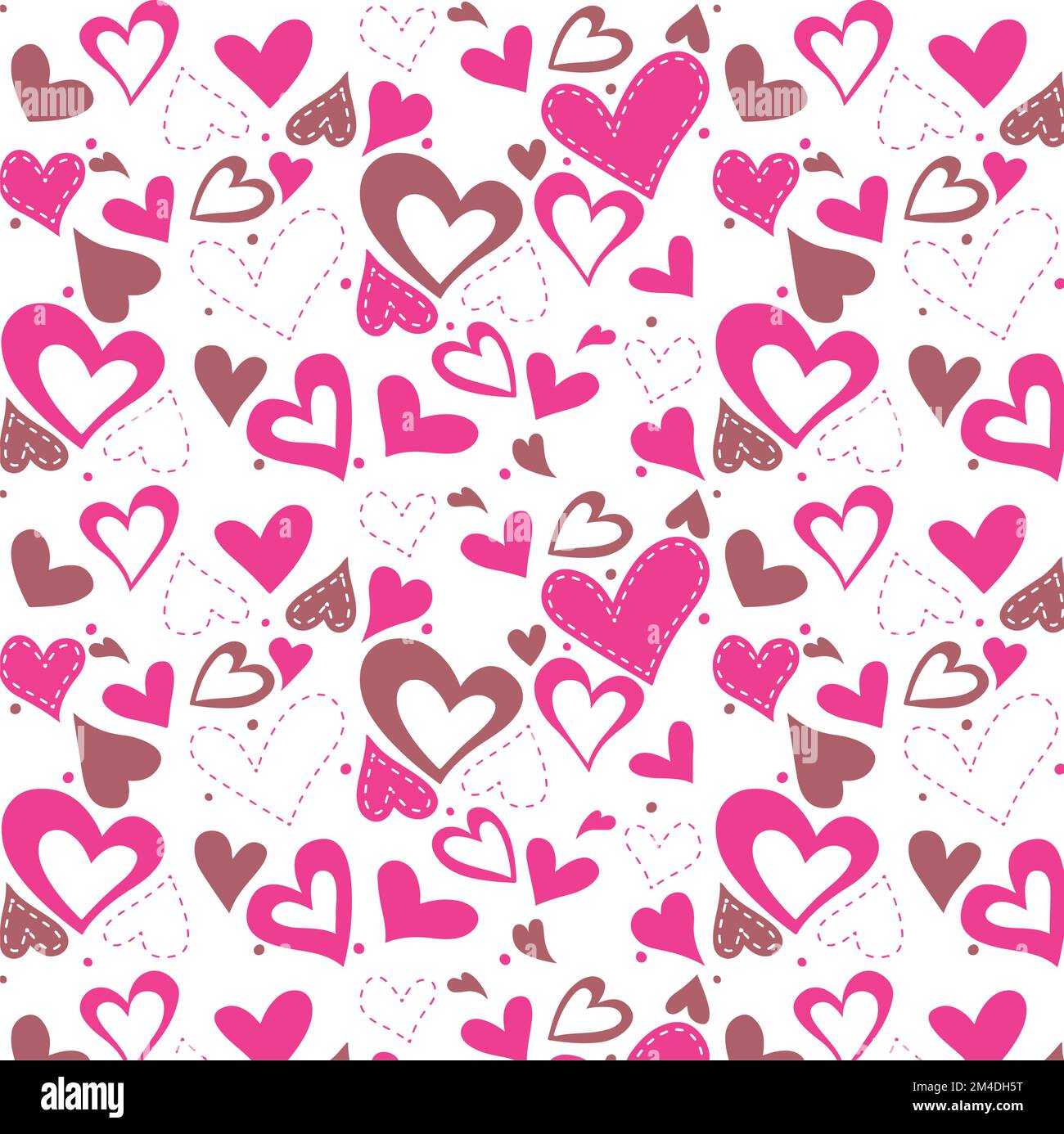 Hintergrund für farbige Herzen festgelegt. Herzsymbol. Herzsymbol. Geformtes Logo. Romantik, Valentinstag, Romantik, Konzept, Karte, Ehe, zwei, Vale Stock Vektor