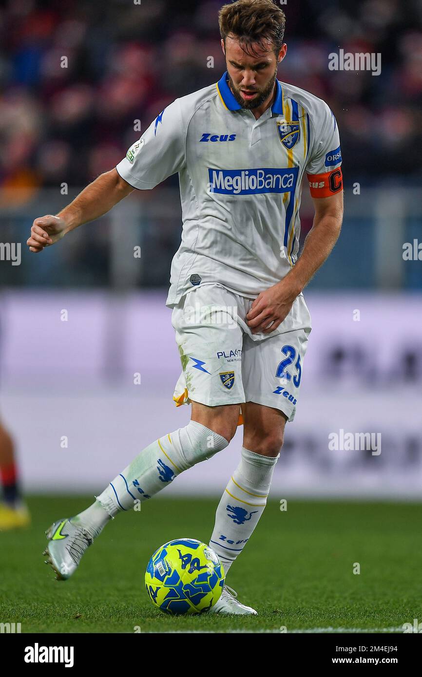 Luigi Ferraris Stadium, Genua, Italien, 18. Dezember 2022, Przemyslaw Szyminski (Frosinone) während des CFC von Genua gegen Frosinone Calcio - Italienische Fußballseri Stockfoto