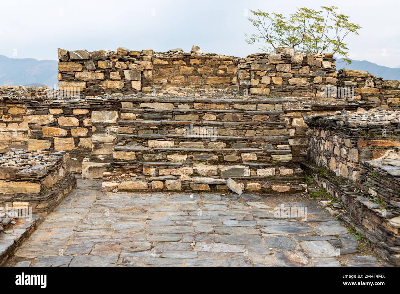 Nemo gram stupa buddhistischer Komplex im Nemogram Valley swat Stockfoto