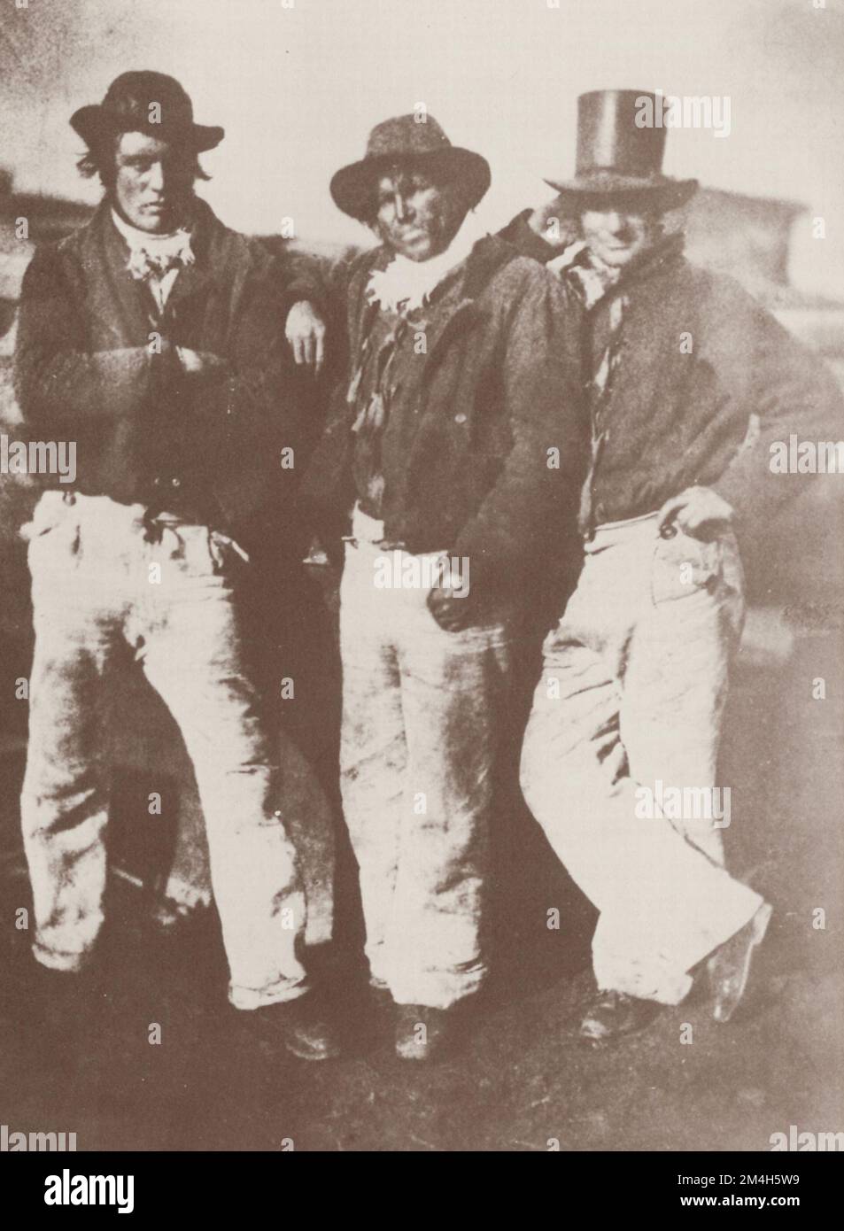 Hill and Adamson - Newhaven Fishermen - 1843-1847 Stockfoto