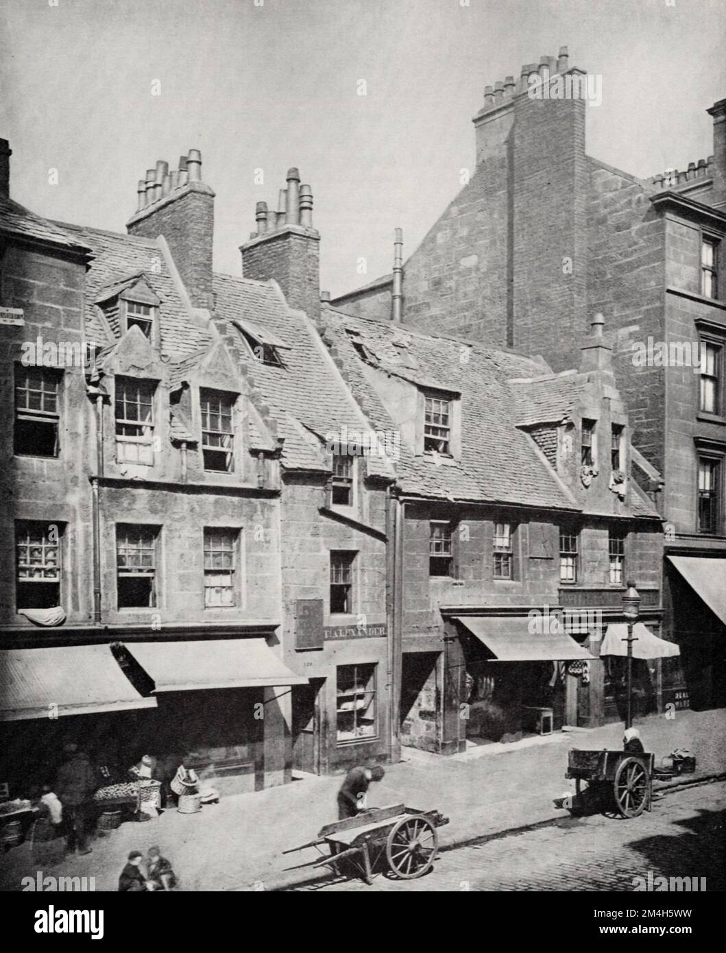 Thomas Annan - Gallowgate, Glasgow, Schottland, Großbritannien - 1868 Stockfoto