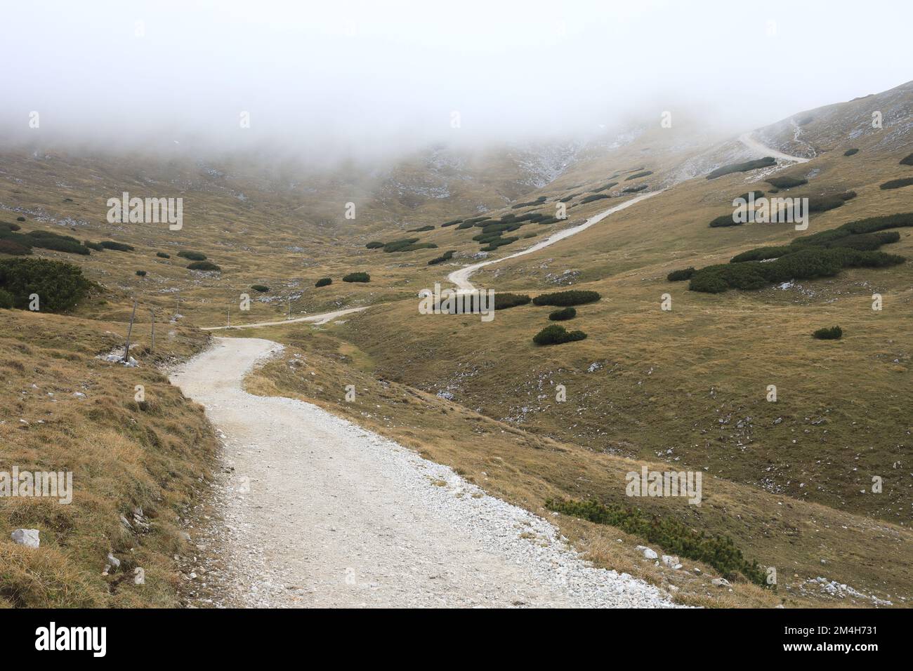 Um Die Wiener Alpen Herum Stockfoto