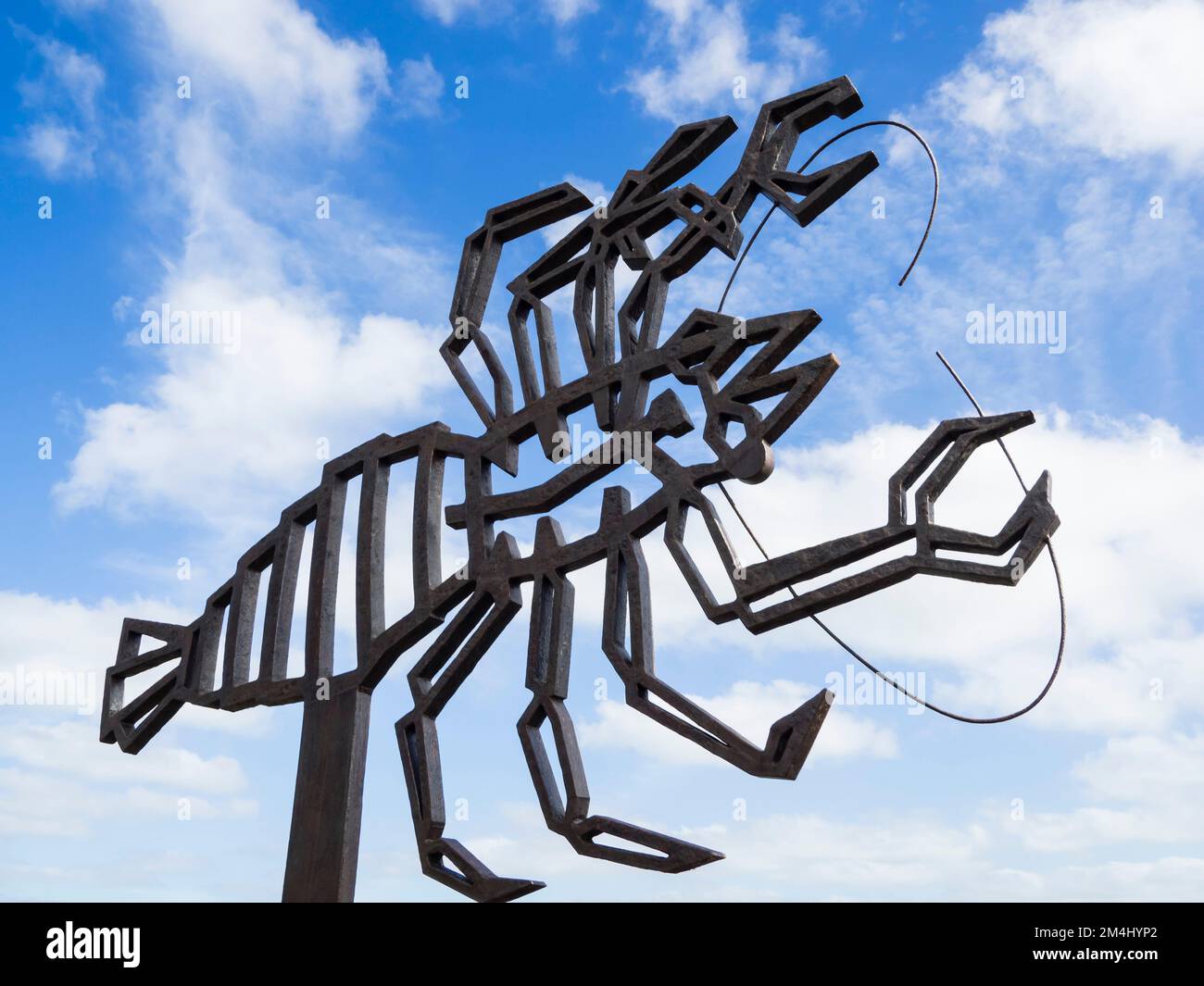 Skulptur, Jameos del Agua von Cesar Manrique, Lanzarote, Kanarische Inseln, Spanien, Europa Stockfoto