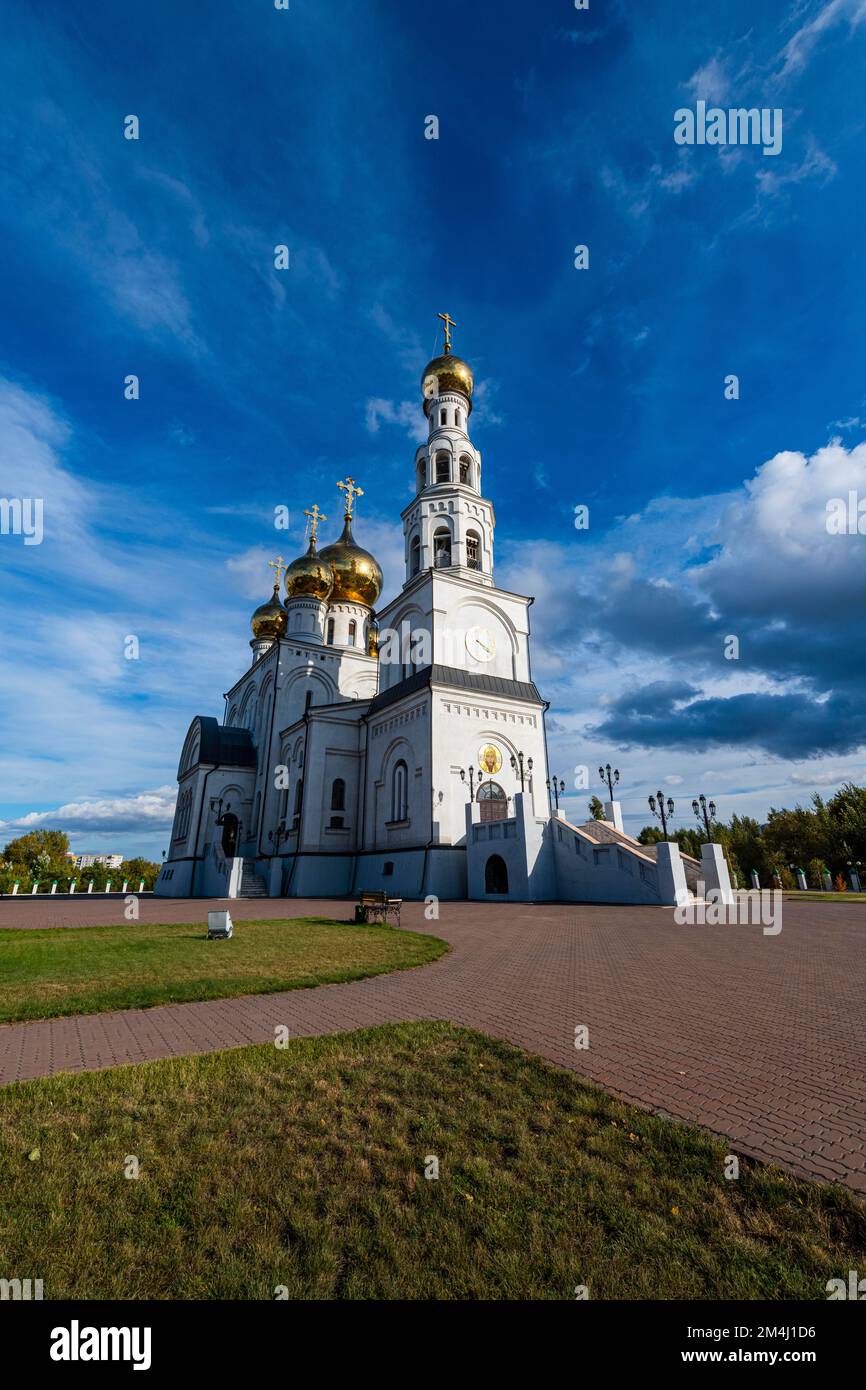 Abakan-Kathedrale der Transfiguration, Abakan, Republik Chakassia, Russland Stockfoto