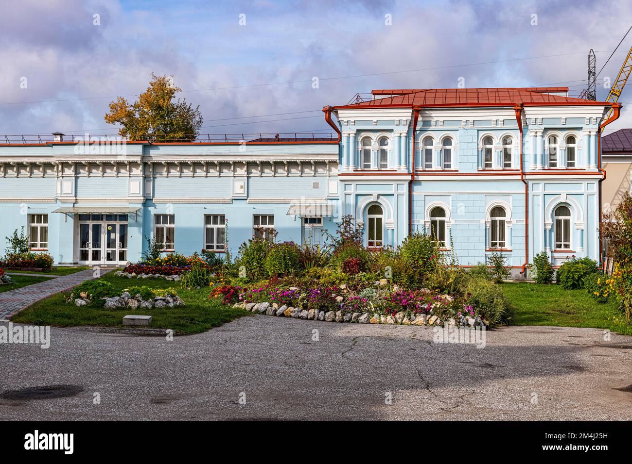 Kerim Baya Haus Tomsk, Oblast Tomsk, Russland Stockfoto