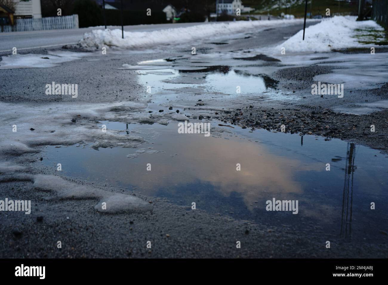 Wasser-Spiegel Stockfoto