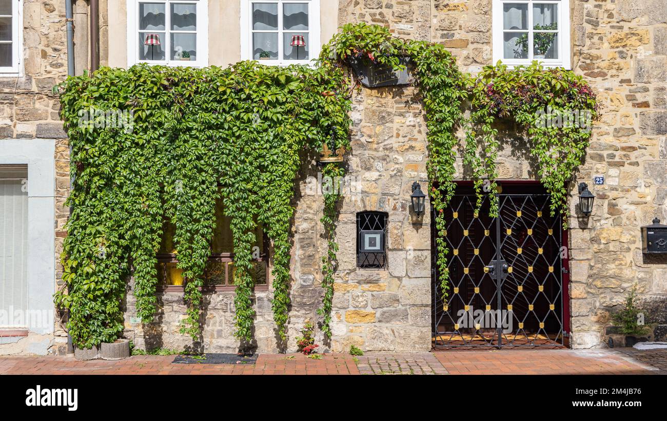 Stadtbild von Goslar, UNESCO-Weltkulturerbe in Harz, Niedersachsen in Deutschland Stockfoto
