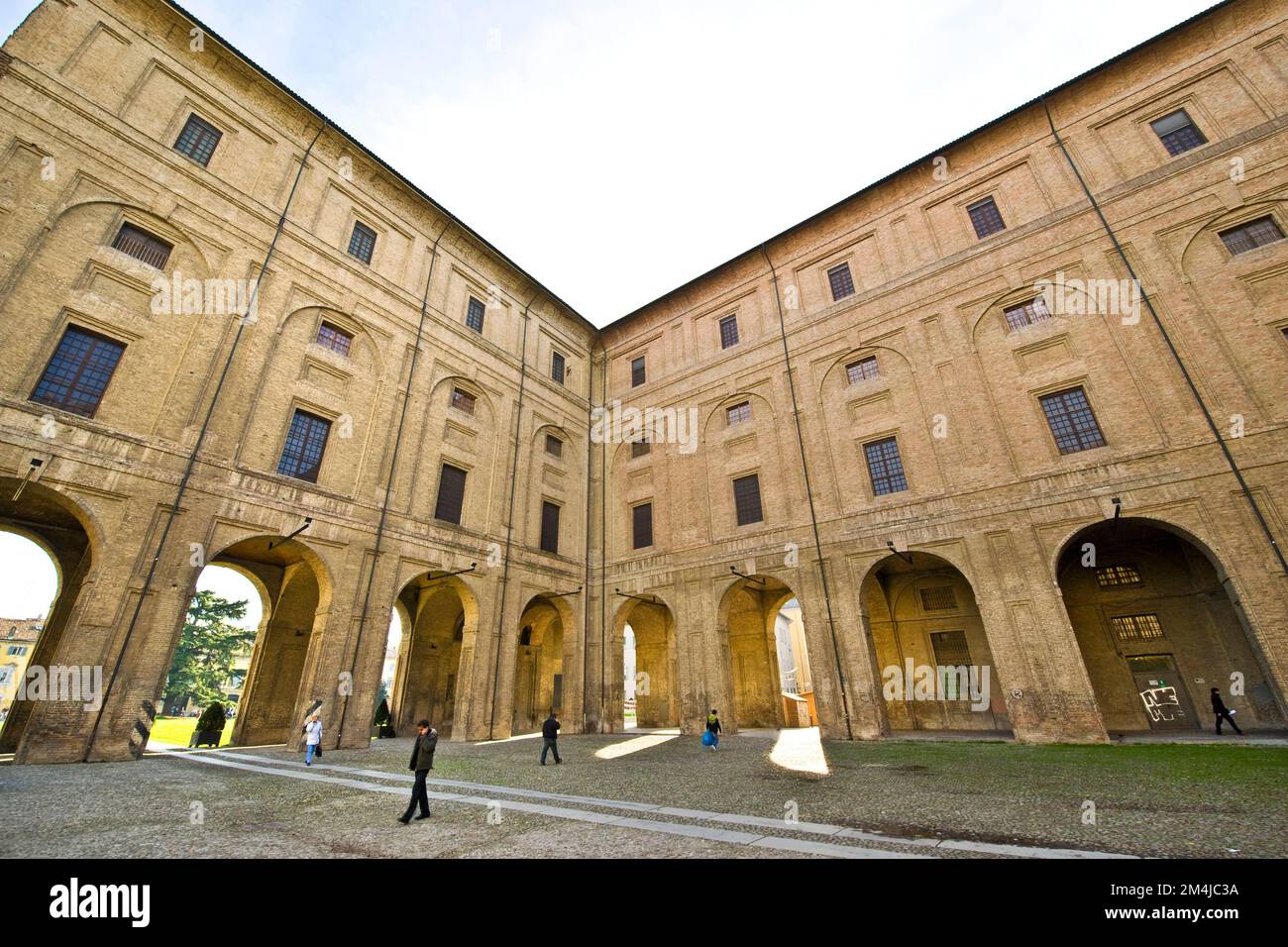 Pilotta Palast, Parma, Emilia Romagna, Italien Stockfoto