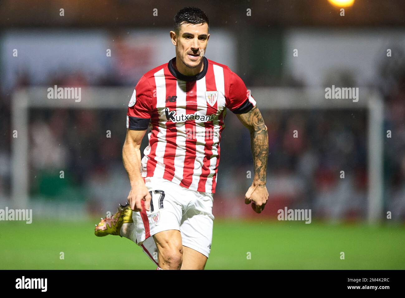 Yuri Berchiche vom Athletic Club während des Spiels Copa SM El Rey zwischen Sestao River Club und Athletic Club im Las Llanas Stadium am 20. November 2022 Stockfoto