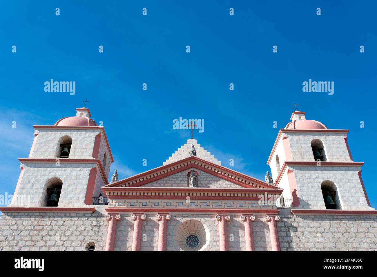 Santa Barbara, Kalifornien. Mission Santa Barbara. Stockfoto