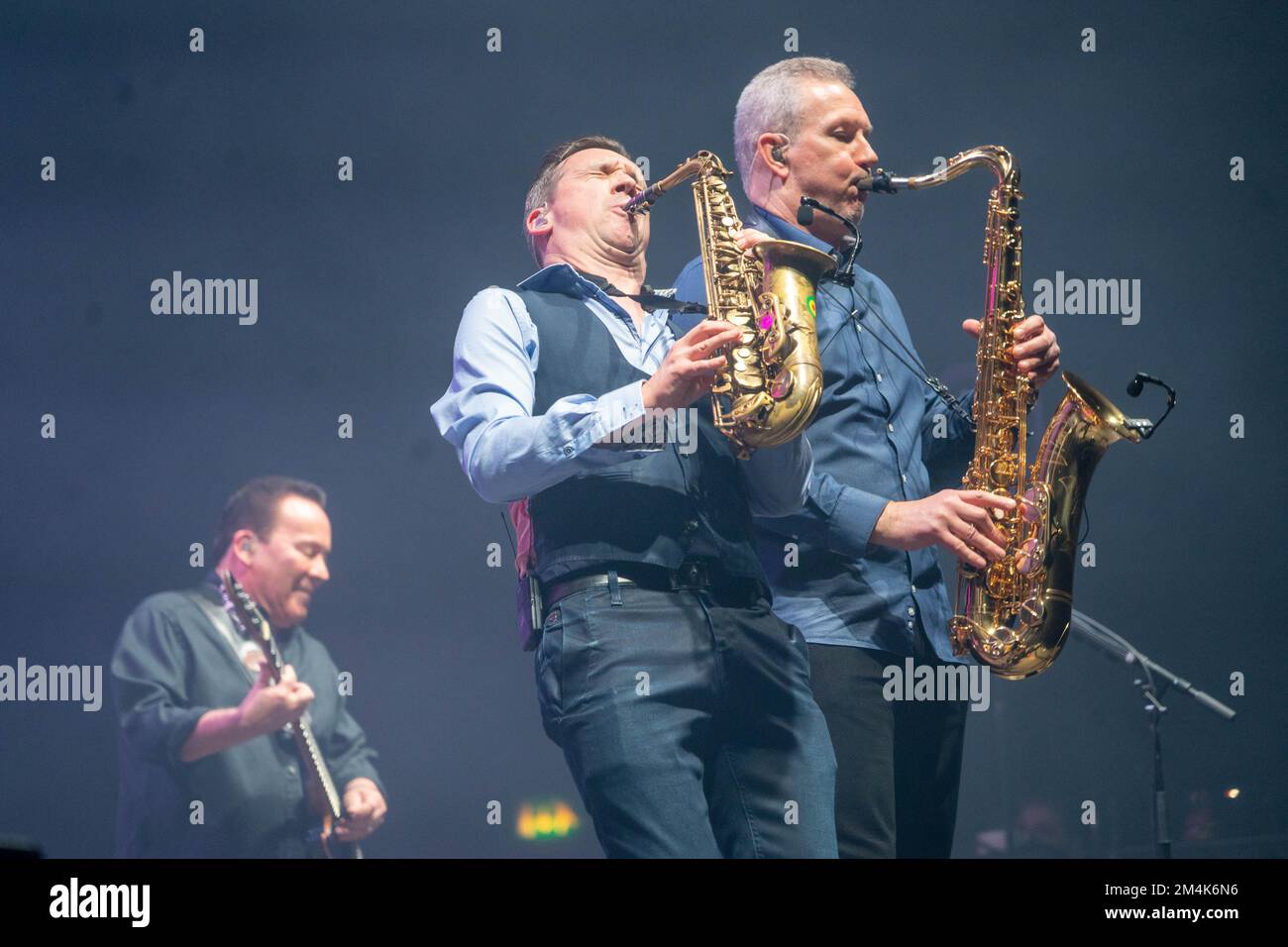 London, Großbritannien. Mittwoch, 21. Dezember 2022. UB40 Auftritt in der OVO Wembley Arena in London. Foto: Richard Gray/Alamy Live News Stockfoto