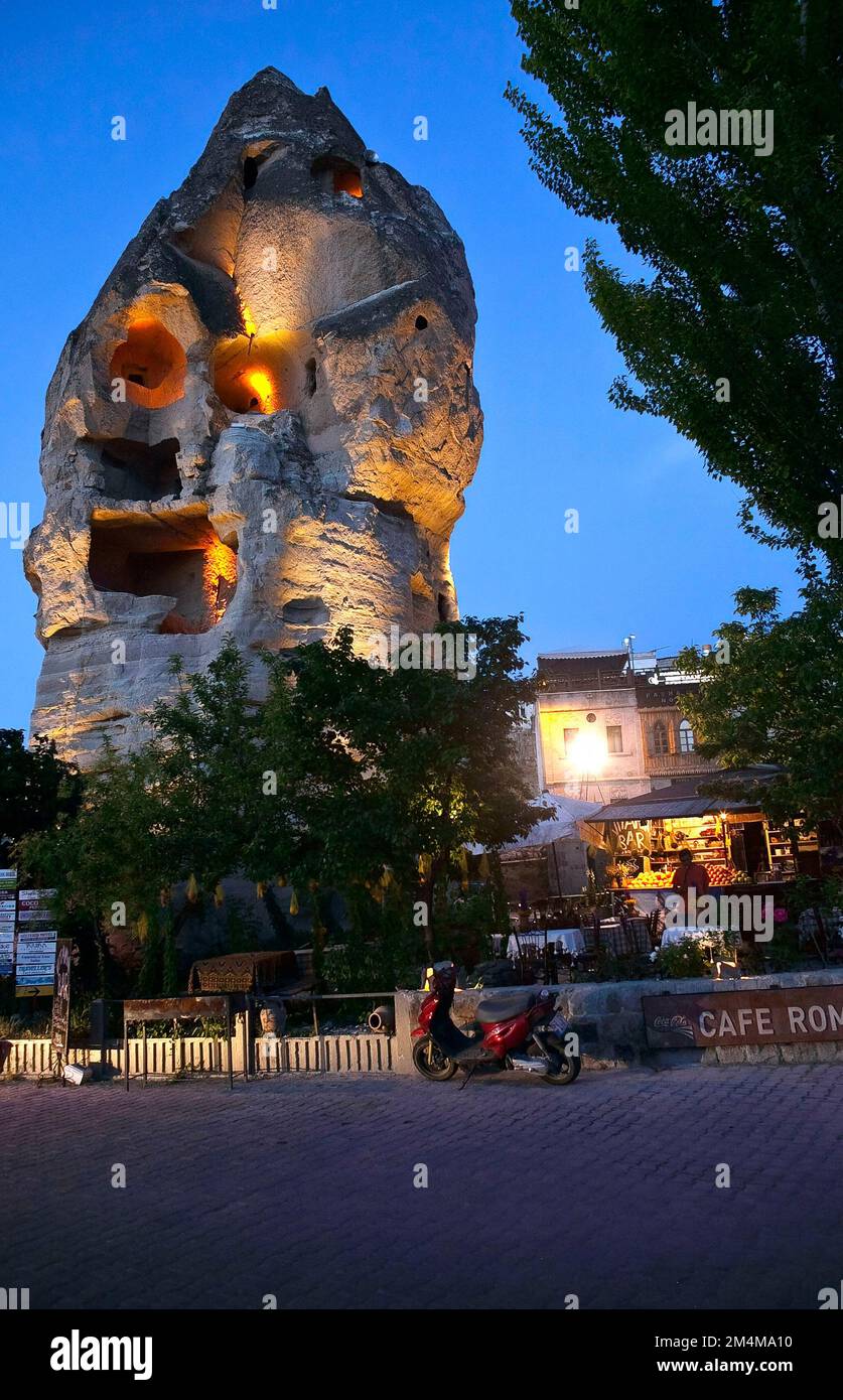 Höhlenwohnungen in Göreme, Türkei, Kappadokien. Vvbvanbree Fotografie Stockfoto