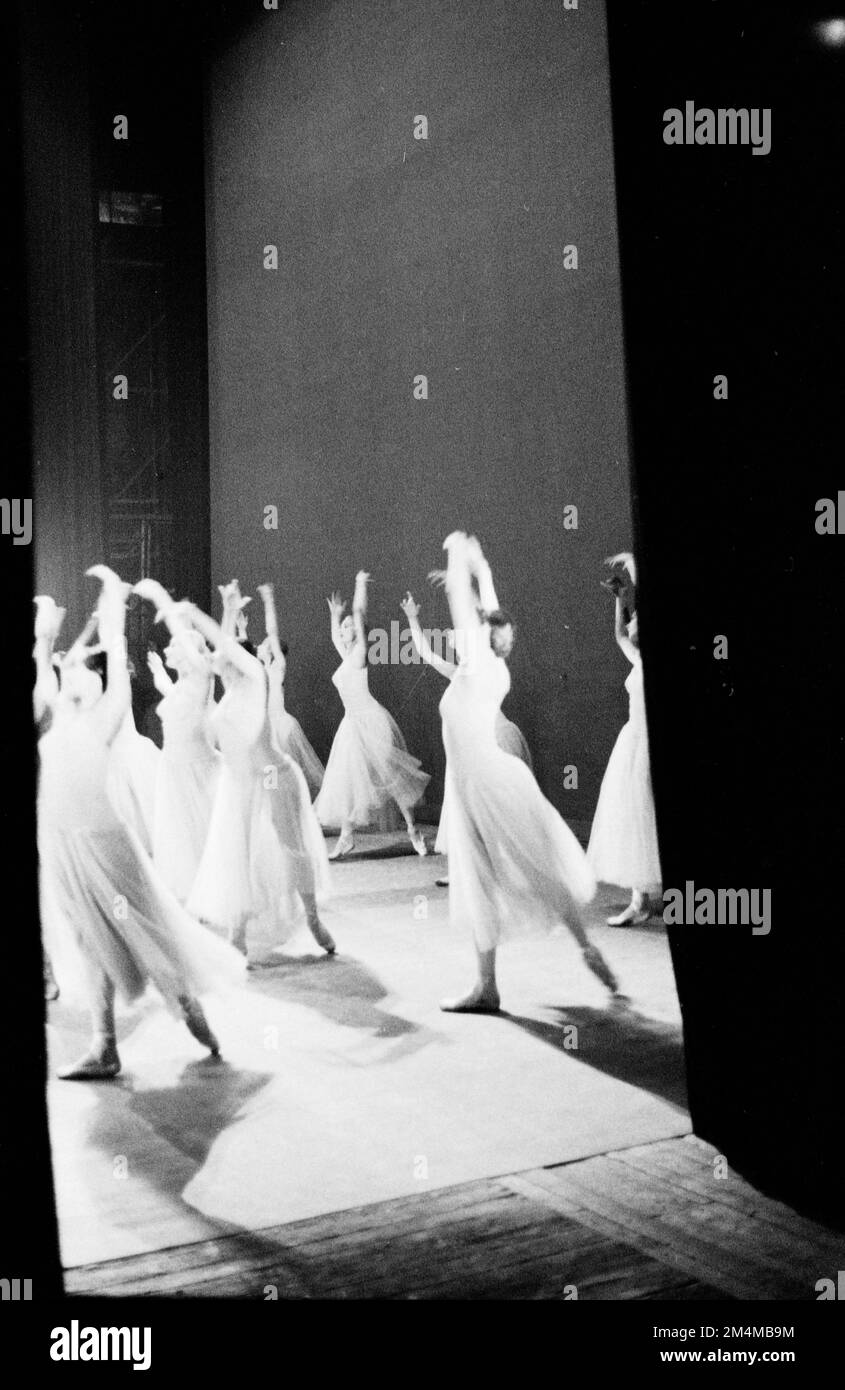 New York City Ballett, Premiere. Fotos von Marshall-Plan-Programmen, Ausstellungen und Personal Stockfoto