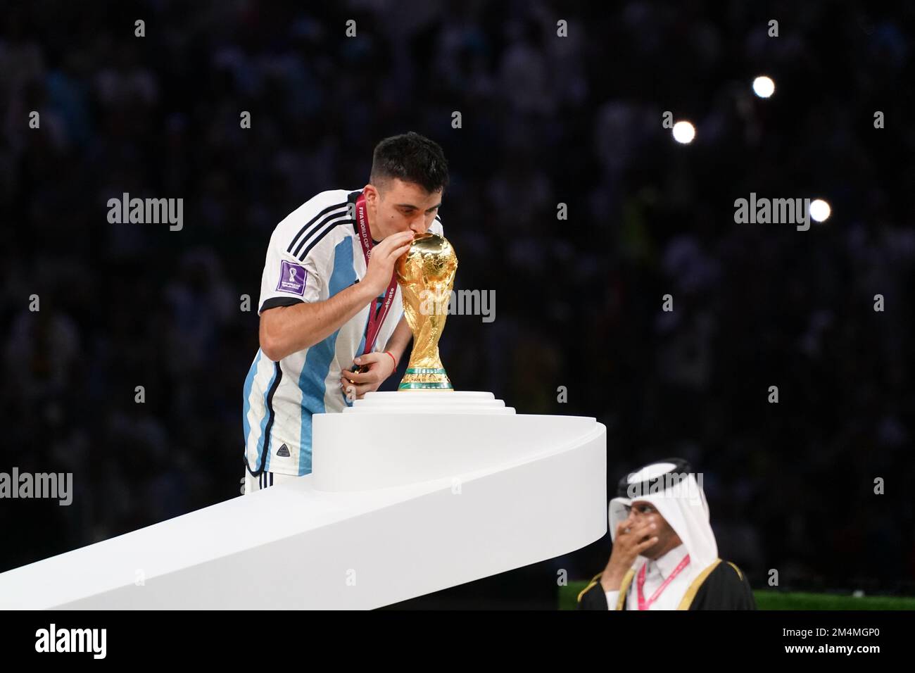 Lusail, Katar. Fifa-Weltmeisterschaft. Übereinstimmung 64. Argentinien gegen Frankreich. 18.. Dezember 2022 Stockfoto