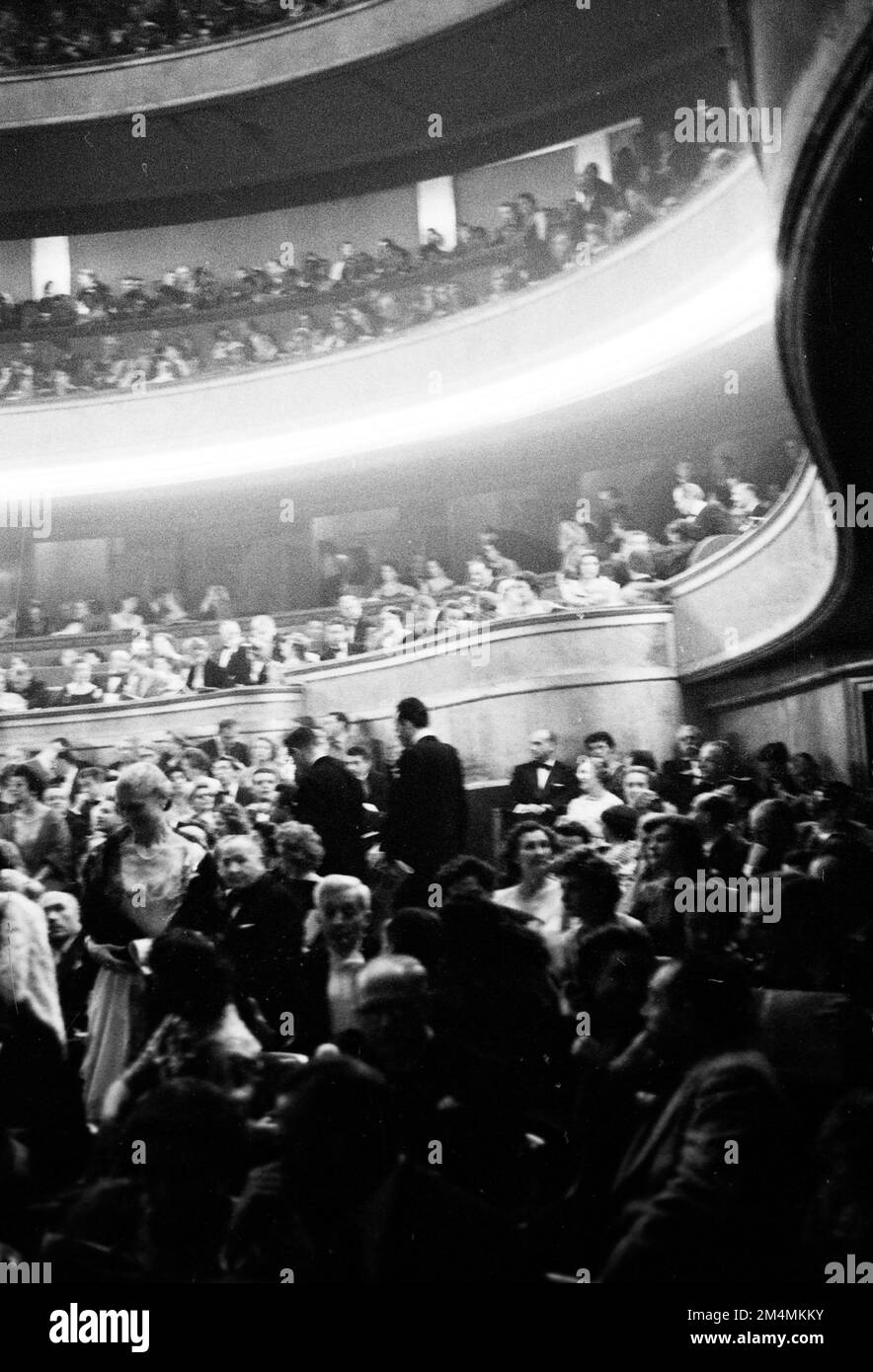 New York City Ballett, Premiere. Fotos von Marshall-Plan-Programmen, Ausstellungen und Personal Stockfoto