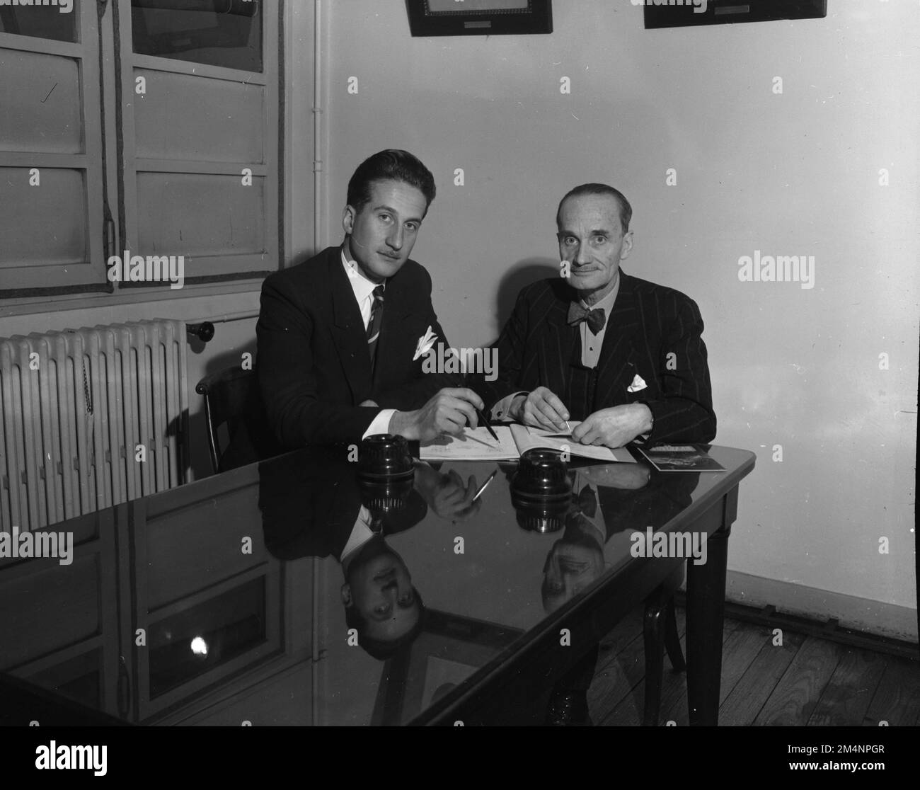 Glaenzer Spicer - Französische Industrie hat sich jetzt auf Hersteller von Gelenken und Wellen im Verteidigungsbereich konzentriert. Fotos von Marshall-Plan-Programmen, Ausstellungen und Personal Stockfoto