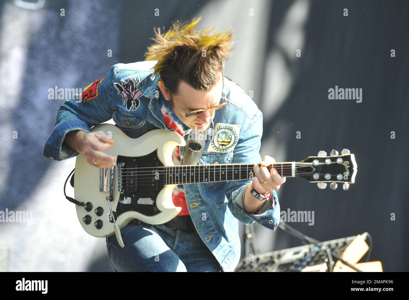 Austin City Limits - Franz Ferdinand in Konzert Stockfoto