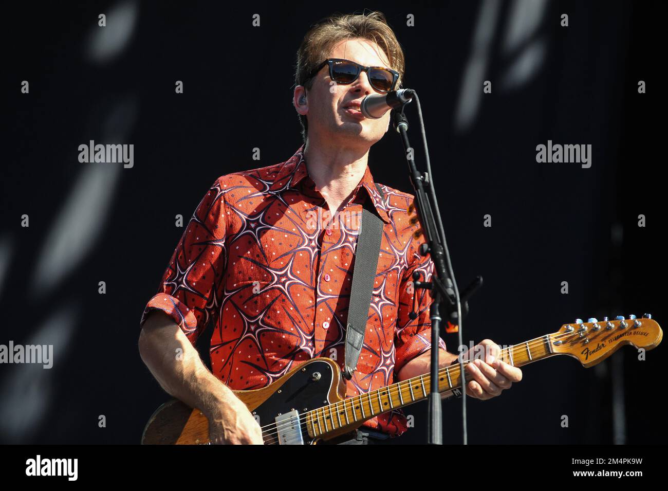 Austin City Limits - Franz Ferdinand in Konzert Stockfoto