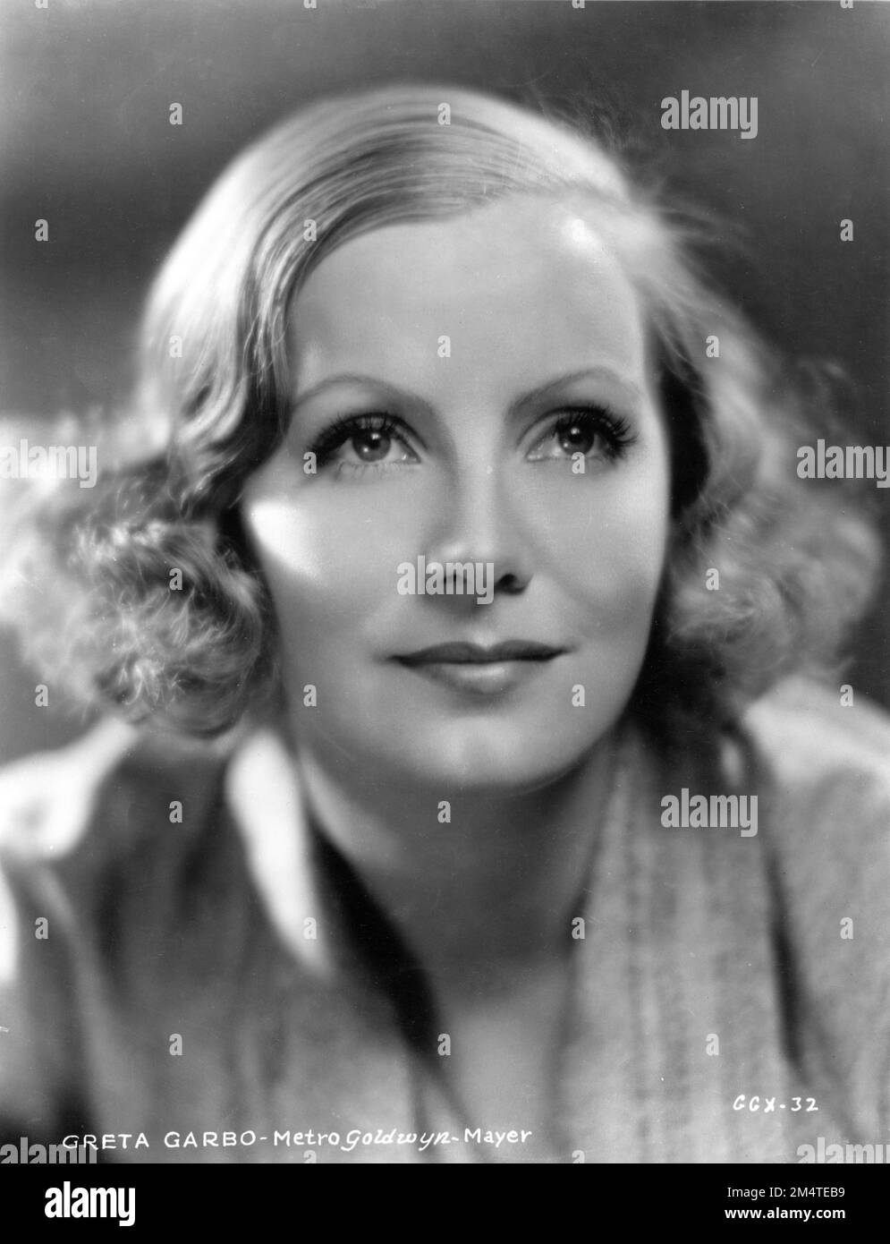 GRETA GARBO 1930 Portrait von CLARENCE SINCLAIR BULL Publicity für Metro Goldwyn Mayer Stockfoto