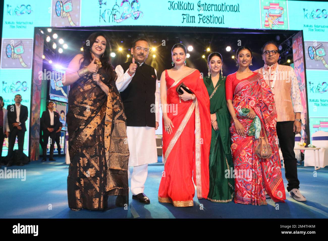 22. Dezember 2022, Kalkutta, Westbengalen, Indien: Das Internationale Filmfestival von Kolkata 28. (Kreditbild: © Dipa Chakraborty/Pacific Press via ZUMA Press Wire) Stockfoto