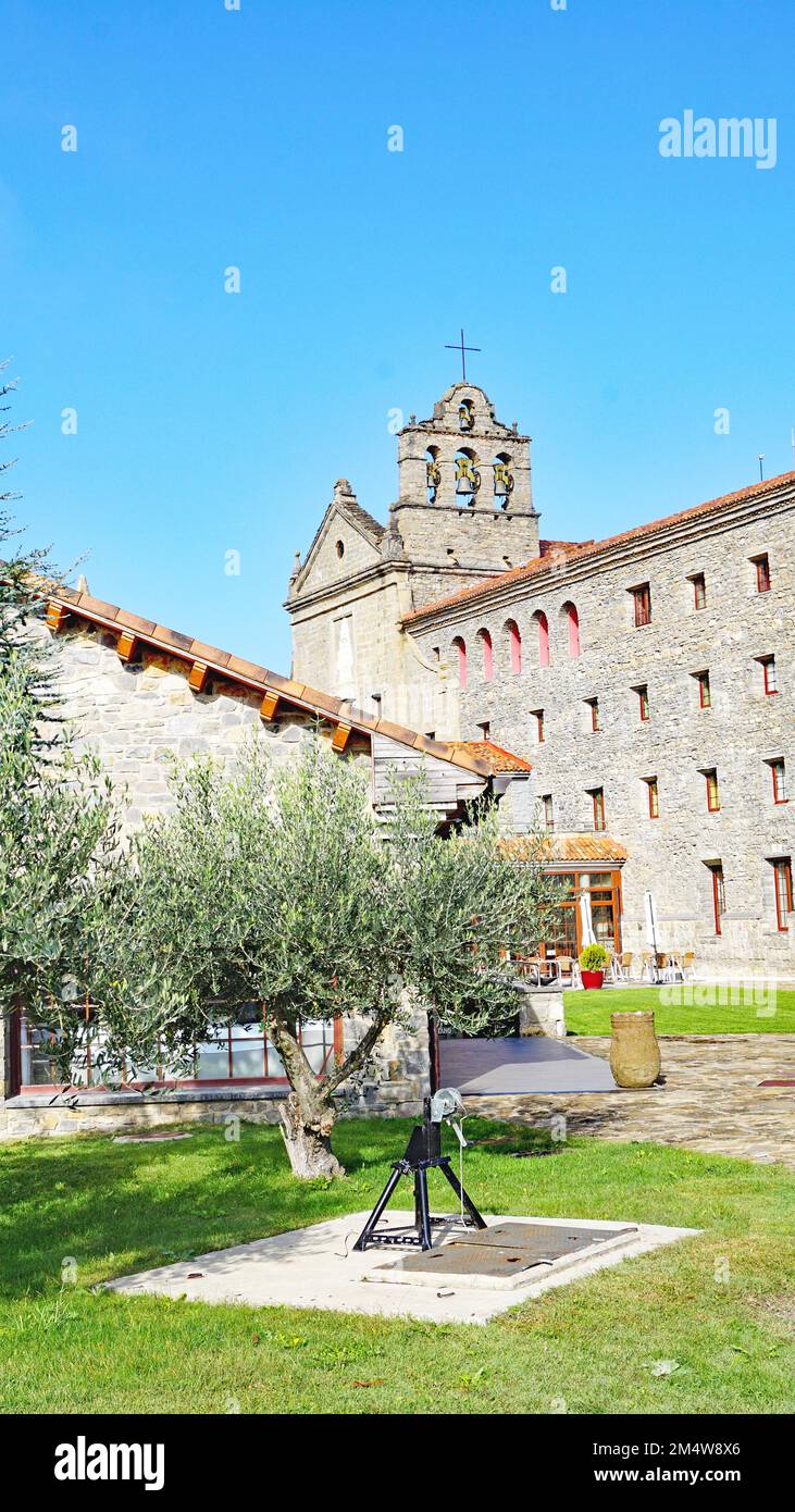 Kloster Boltañá oder Kloster Carmen, Comarca del Sobrarbe, Aragon, Spanien, Europa Stockfoto