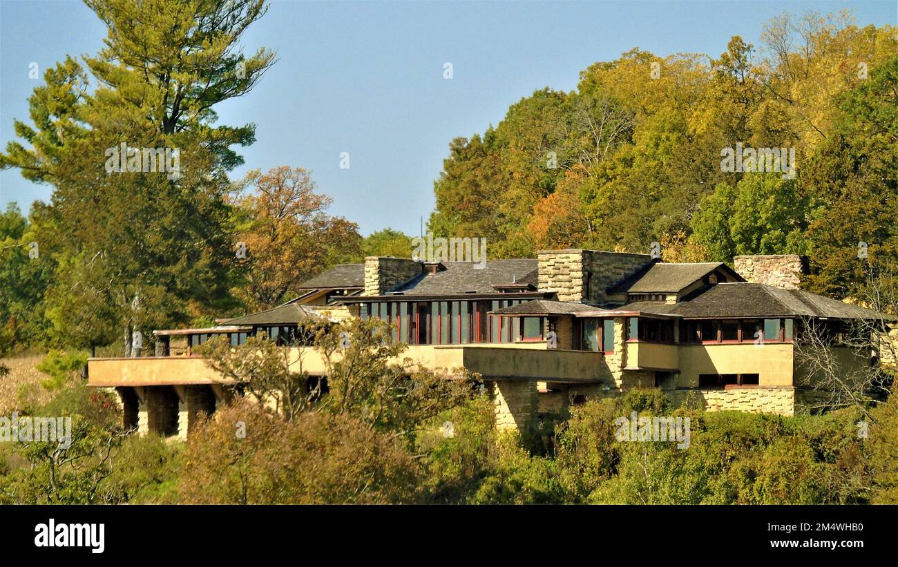 Taliesin Ost Stockfoto