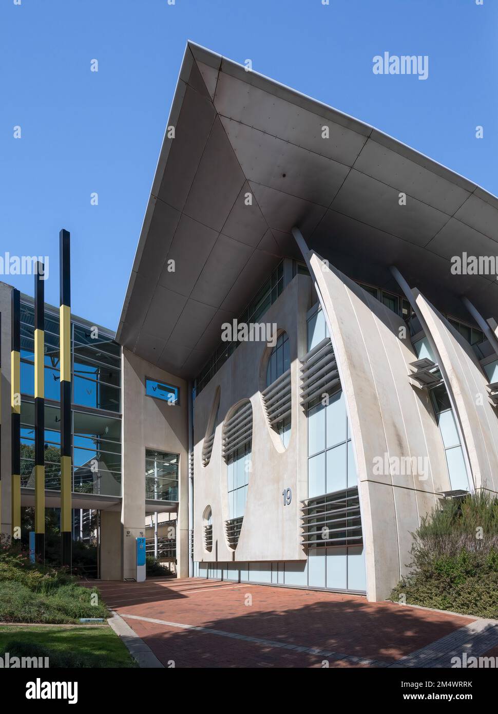 Joondalup, WA, Australien - School of Exercise and Health Sciences an der Edith Cowan University von JCY Architects Stockfoto