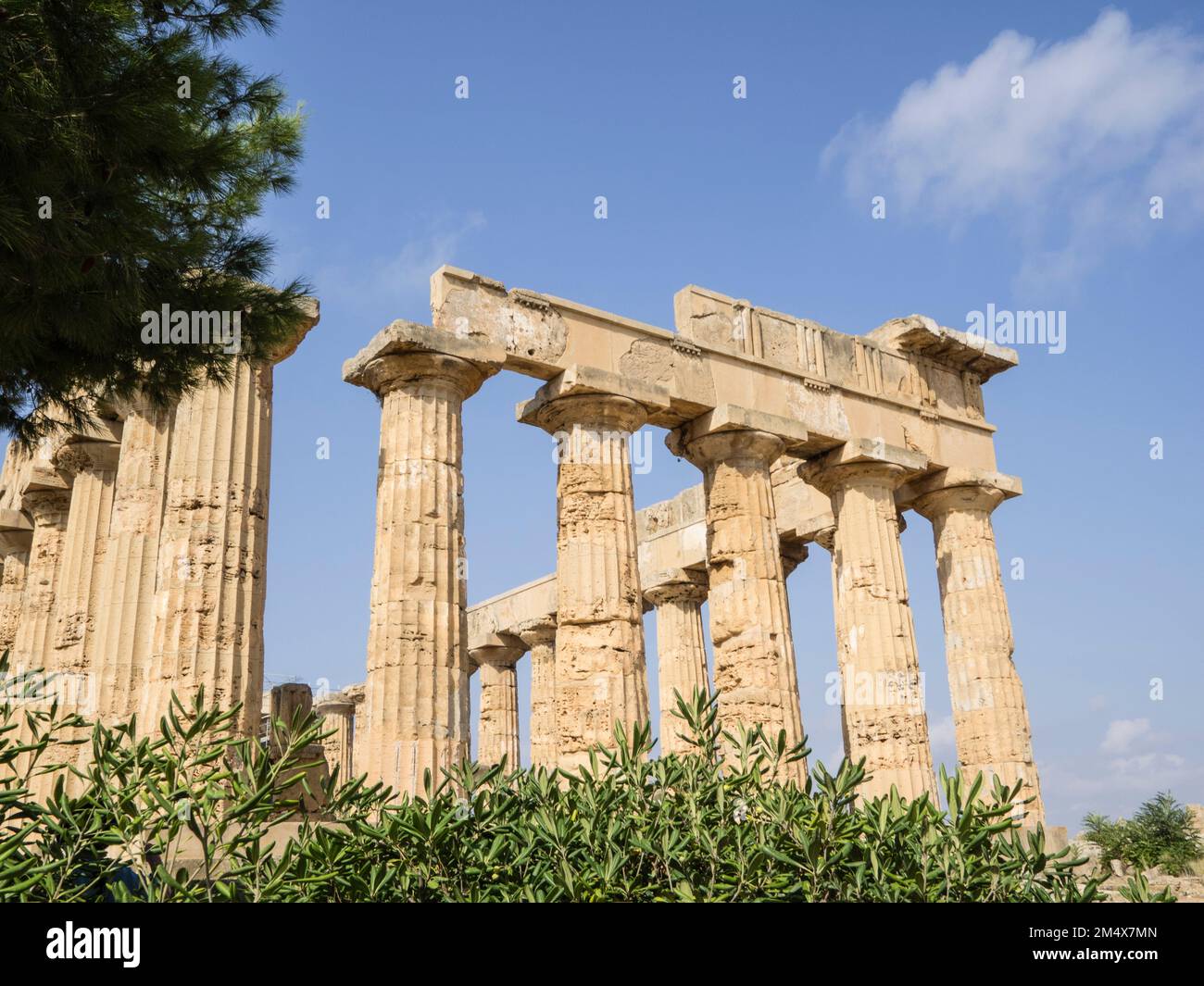 Tempel von Selinunte, Sizilien, Italien, Europa Stockfoto