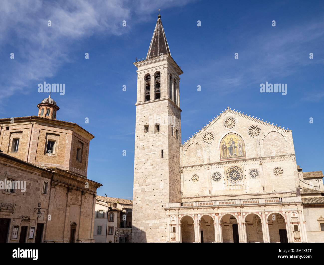 Kathedrale Santa Maria Assunta, Spoleto, Umbrien, Italien Stockfoto