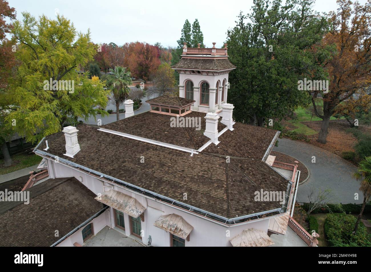 10-10-2021; Chico california; Bidwell Mansion Chico California Stockfoto