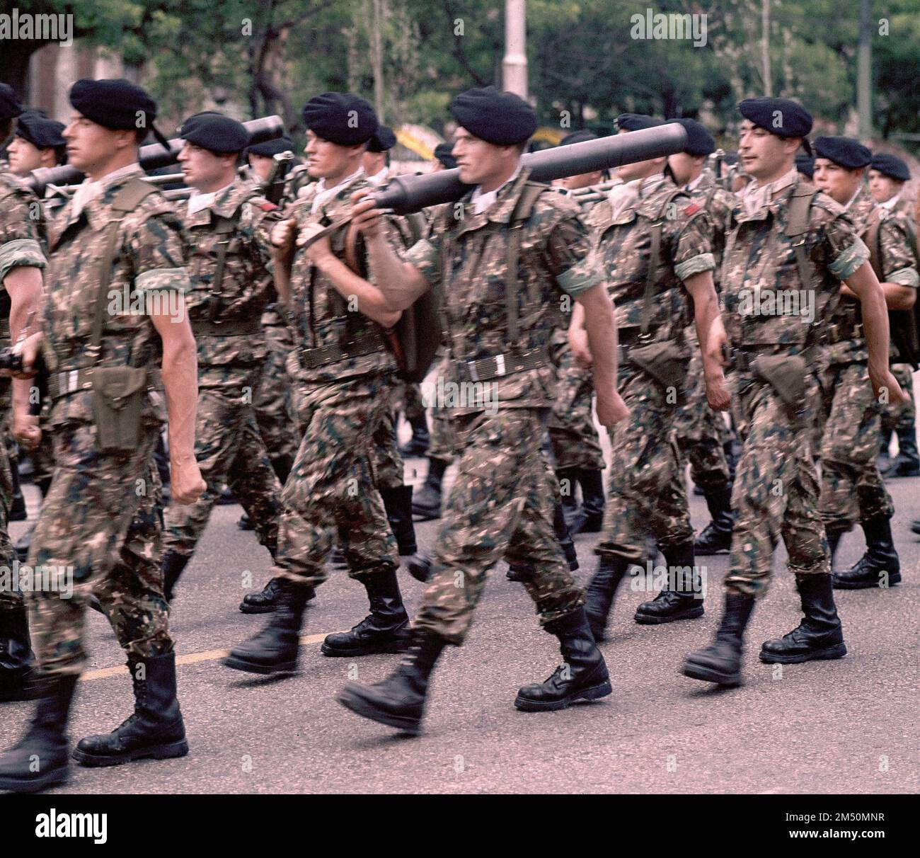 C.O.E.S. CUERPO DE OPERACIONES ESPECIALES - FOTO AÑOS 60. Ort: DESFILE MILITAR. MADRID. SPANIEN. Stockfoto