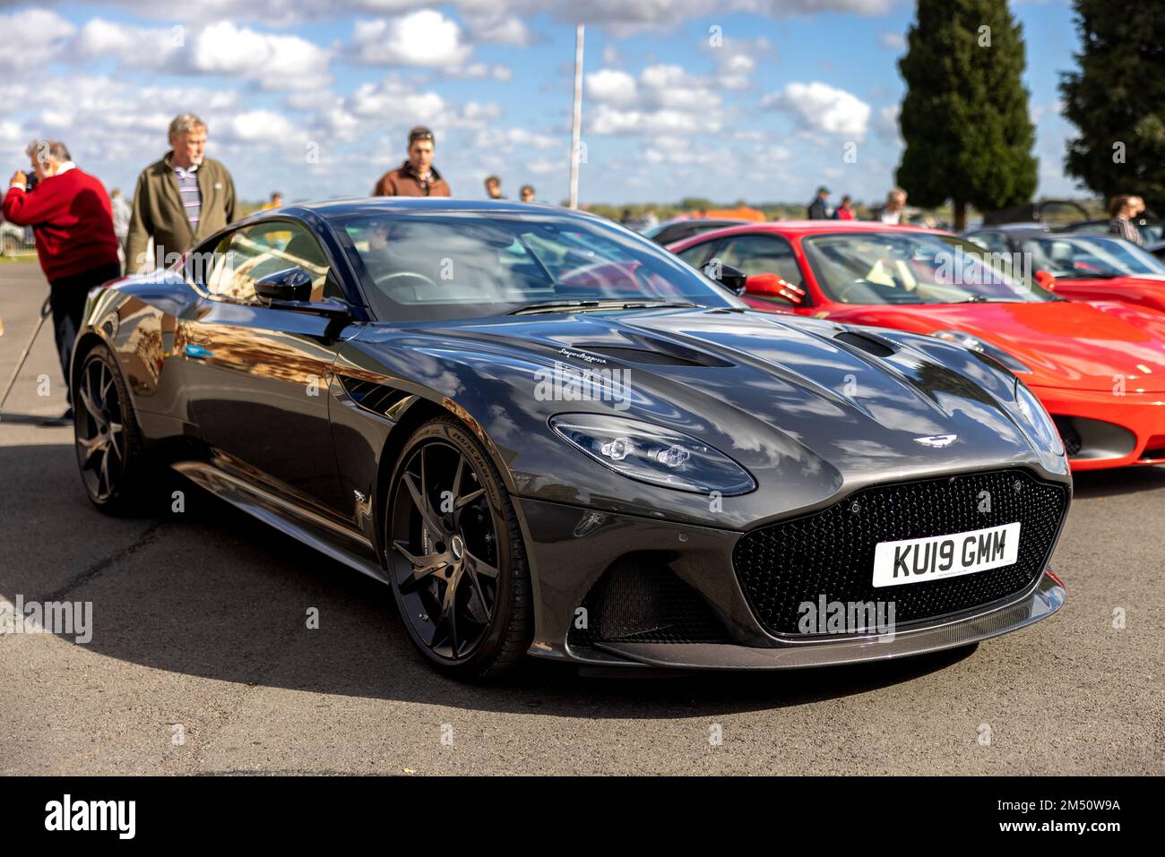 Aston Martin DBS Superleggera „KU19 GMM“ Stockfoto