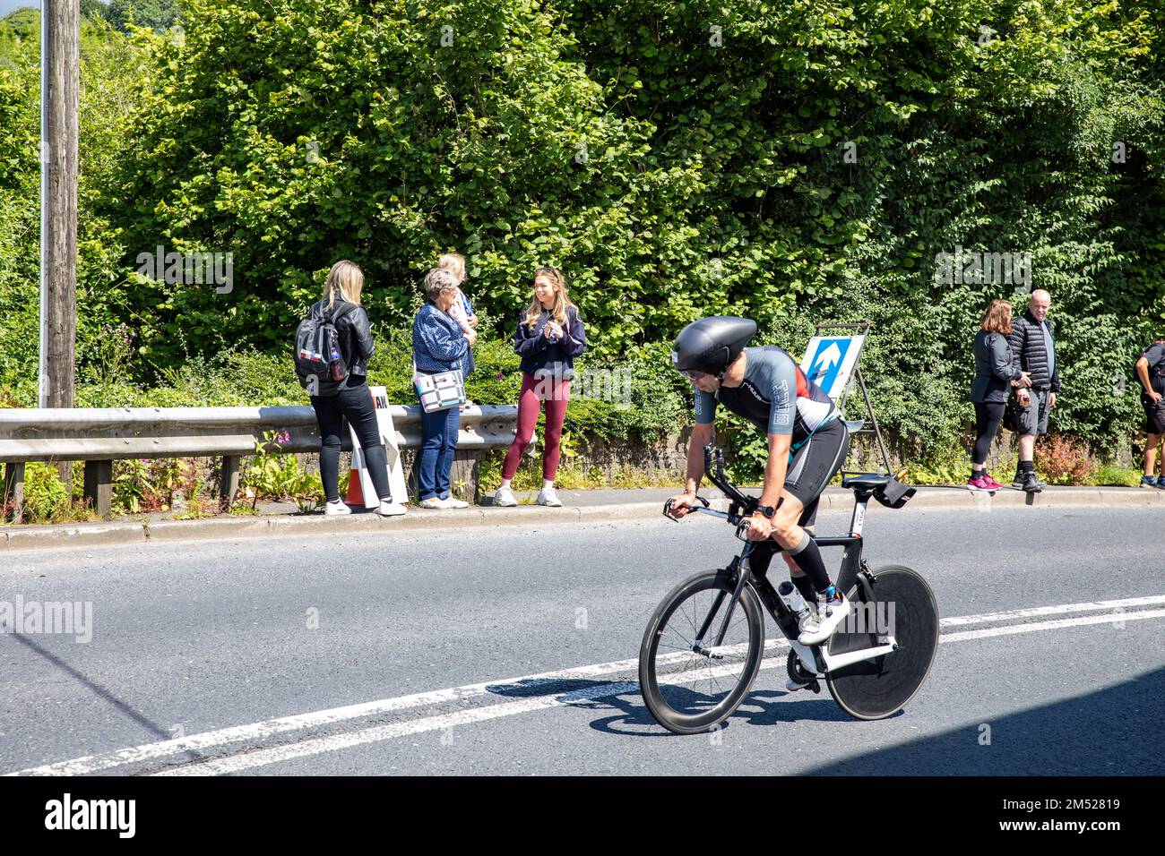 Ironman UK Road Race Rading Event in Bolton Greater Manchester 2022 Stockfoto