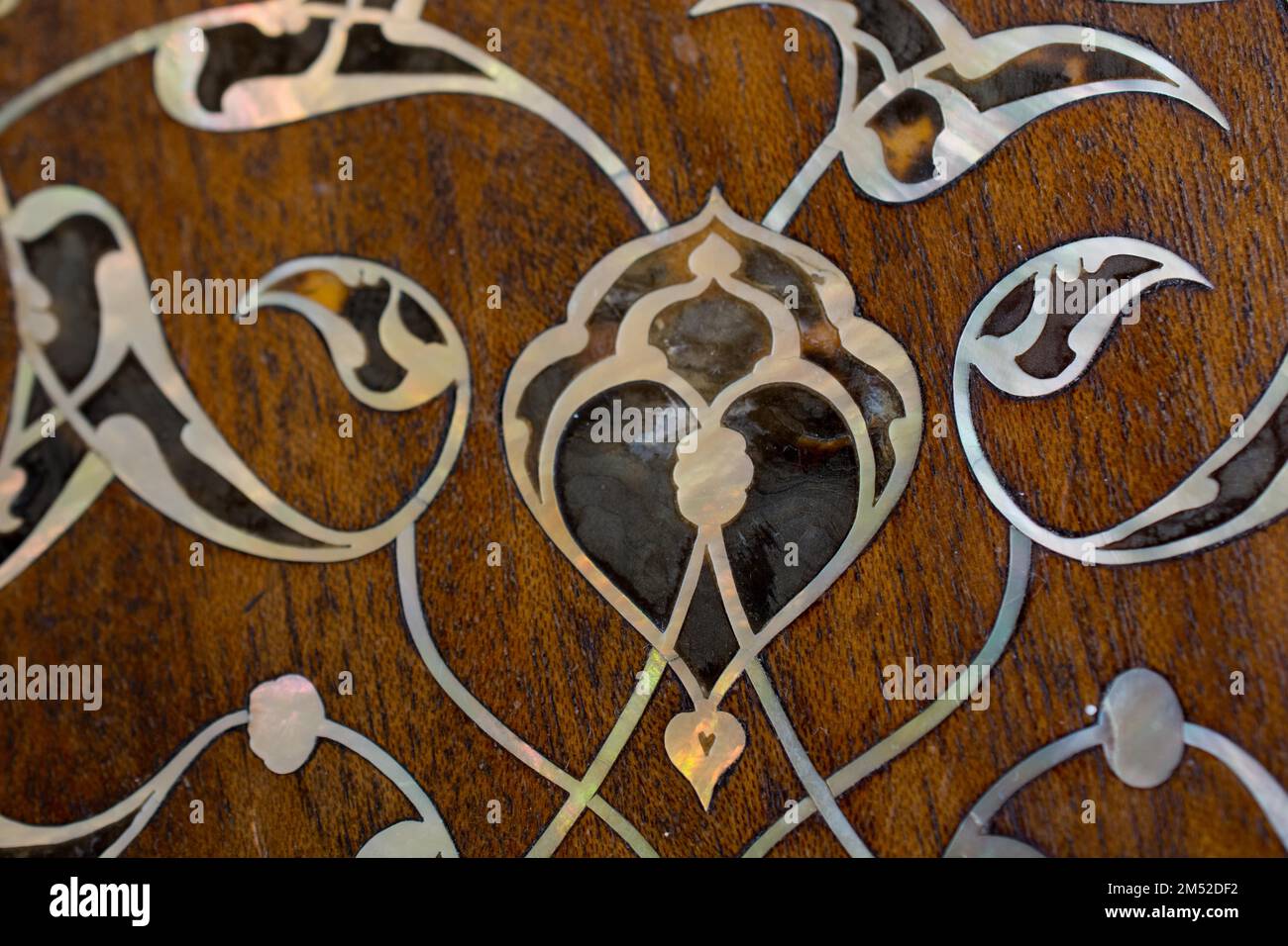 Blumenkunst Muster Beispiel des Osmanischen Islamische Kunst Stockfoto