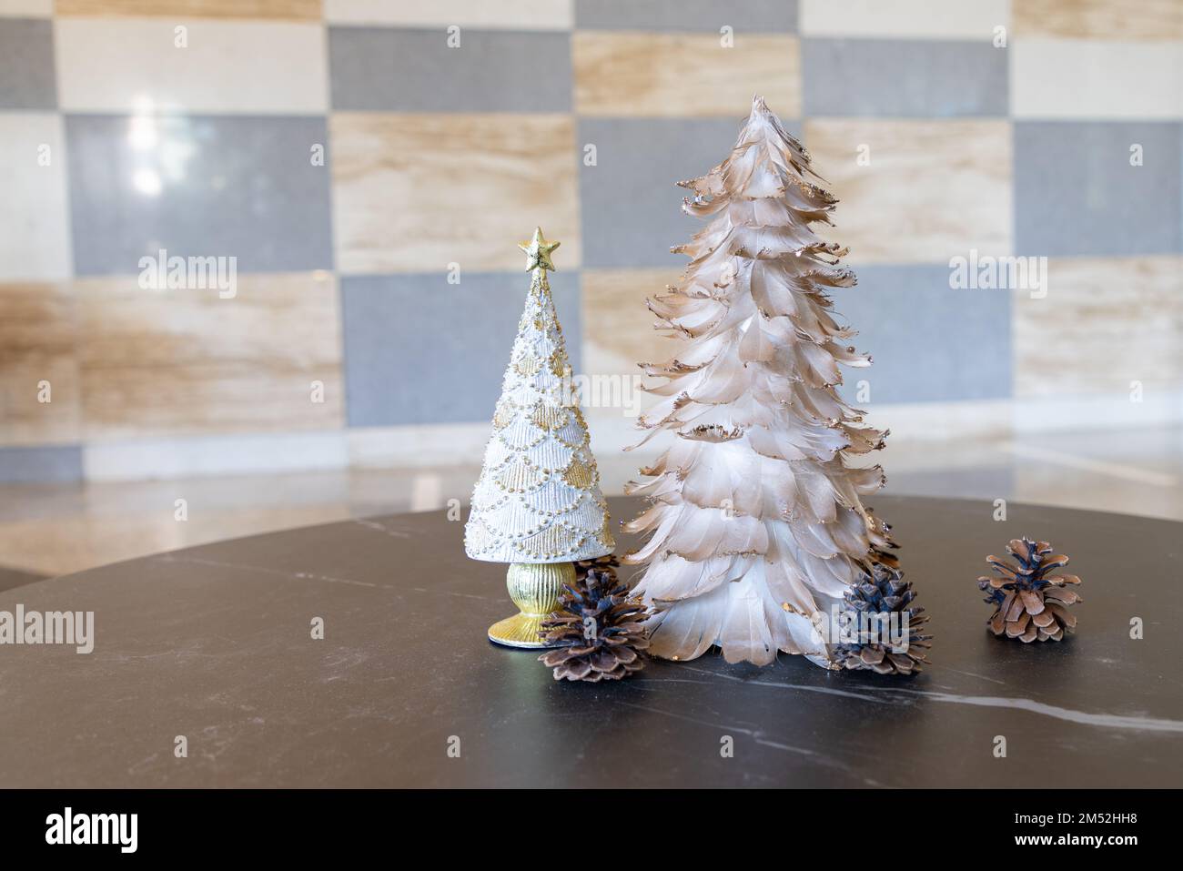 Weihnachtsbaum Dekoration Stockfoto