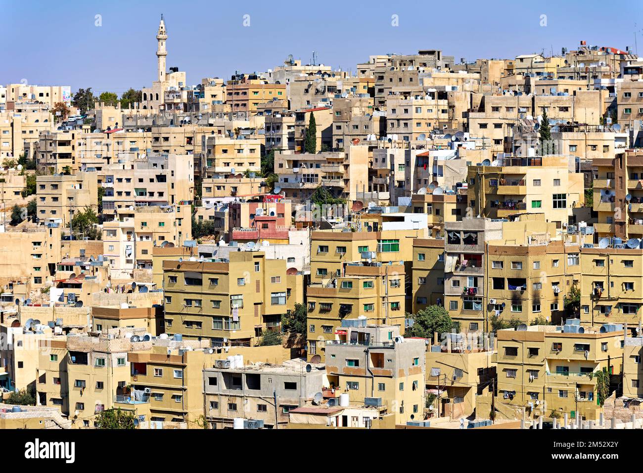 Amman Jordan. Stadtbild Stockfoto