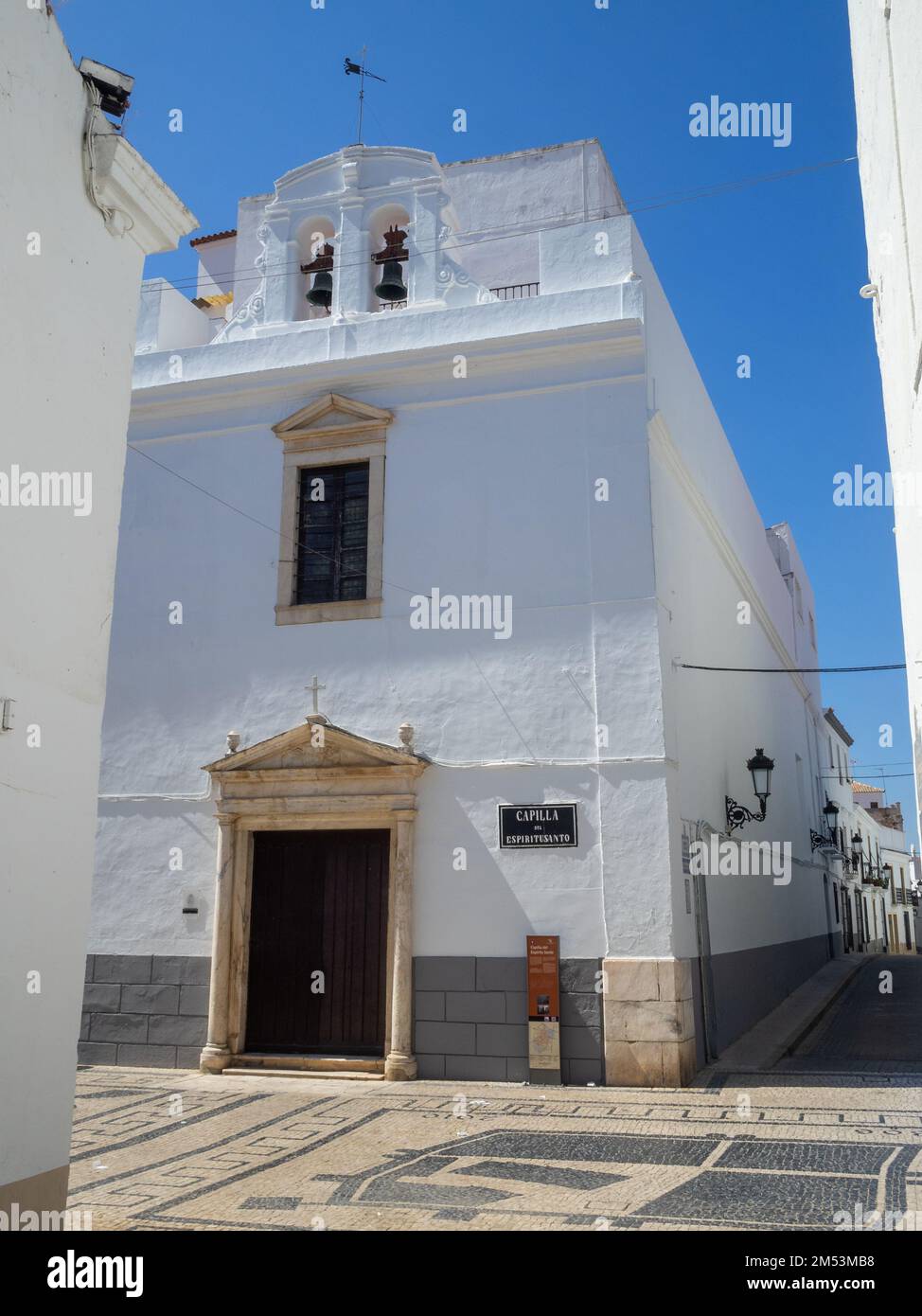 Heilige Geisteskapelle, Olivenza Stockfoto