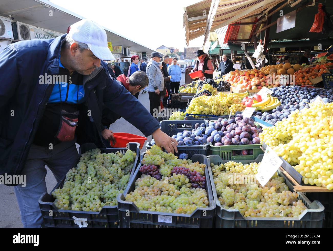 CibinMarkt, der frische Produkte in der historischen Stadt Sibiu