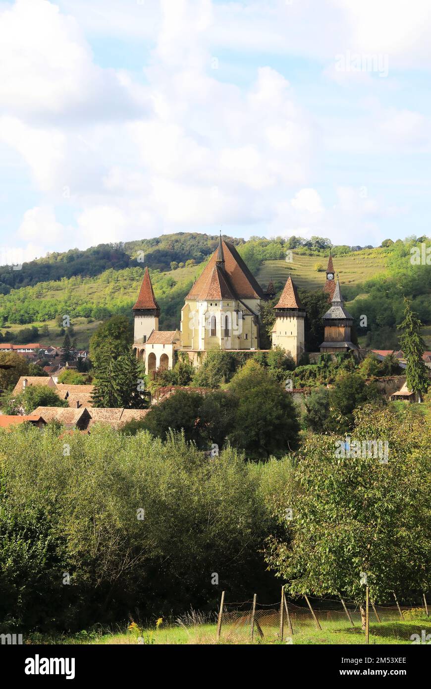 Biertan, eines der wichtigsten sächsischen Dörfer mit befestigten