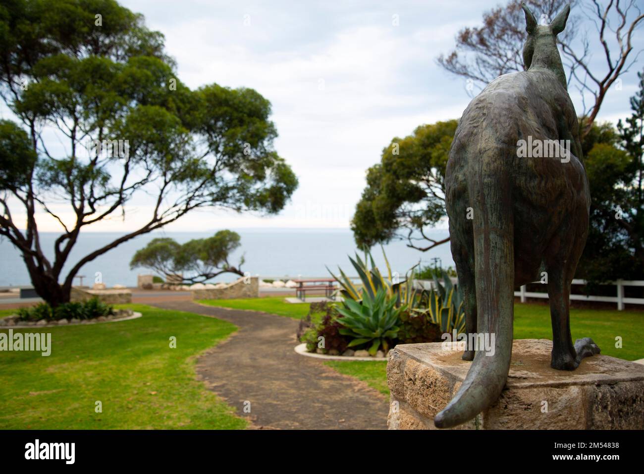 Pioneer Memorial Park - Kangaroo Island - Australien Stockfoto