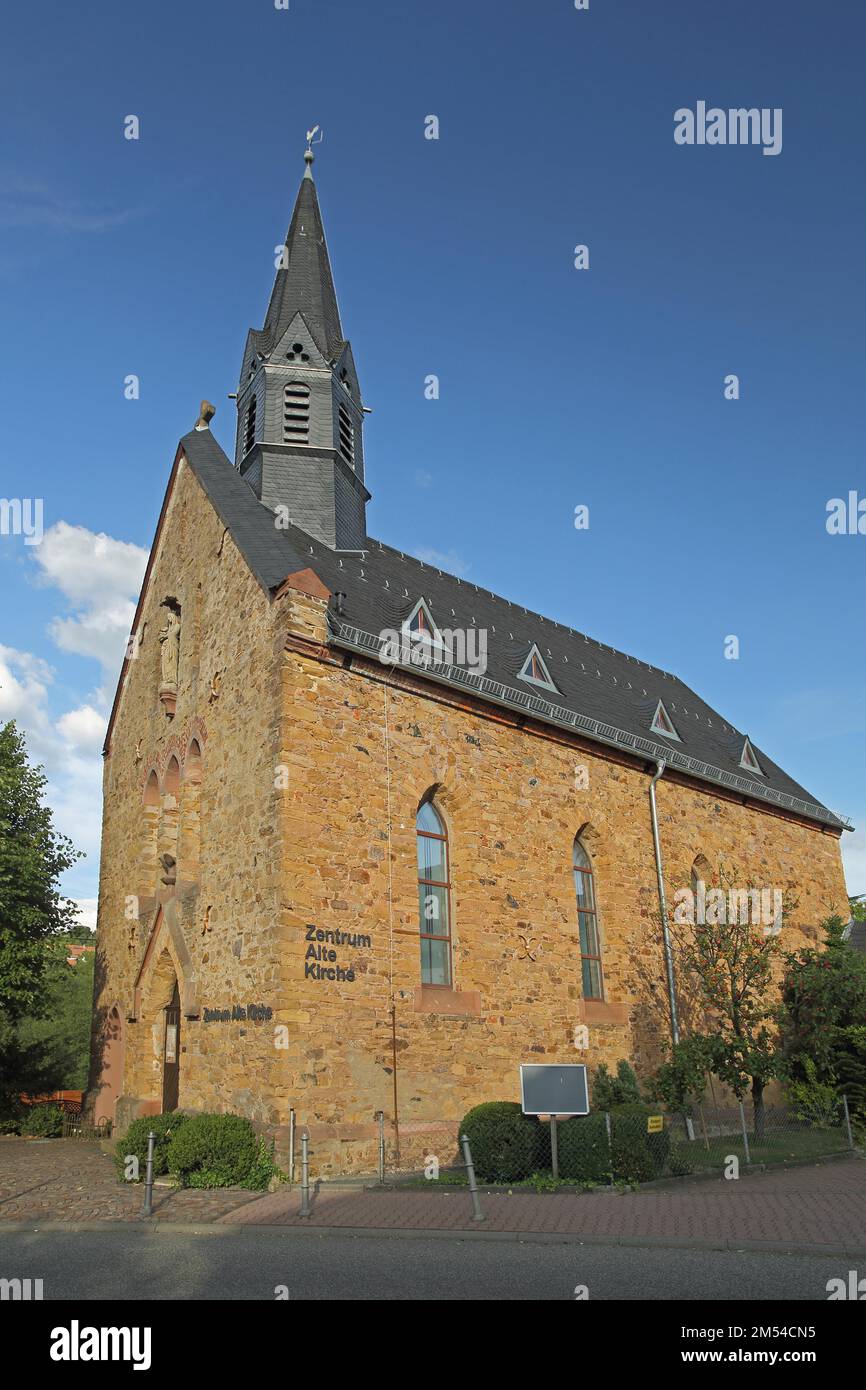 Zentrum Alte Kirche ZAK, Niedernhausen, Taunus, Hessen, Deutschland Stockfoto
