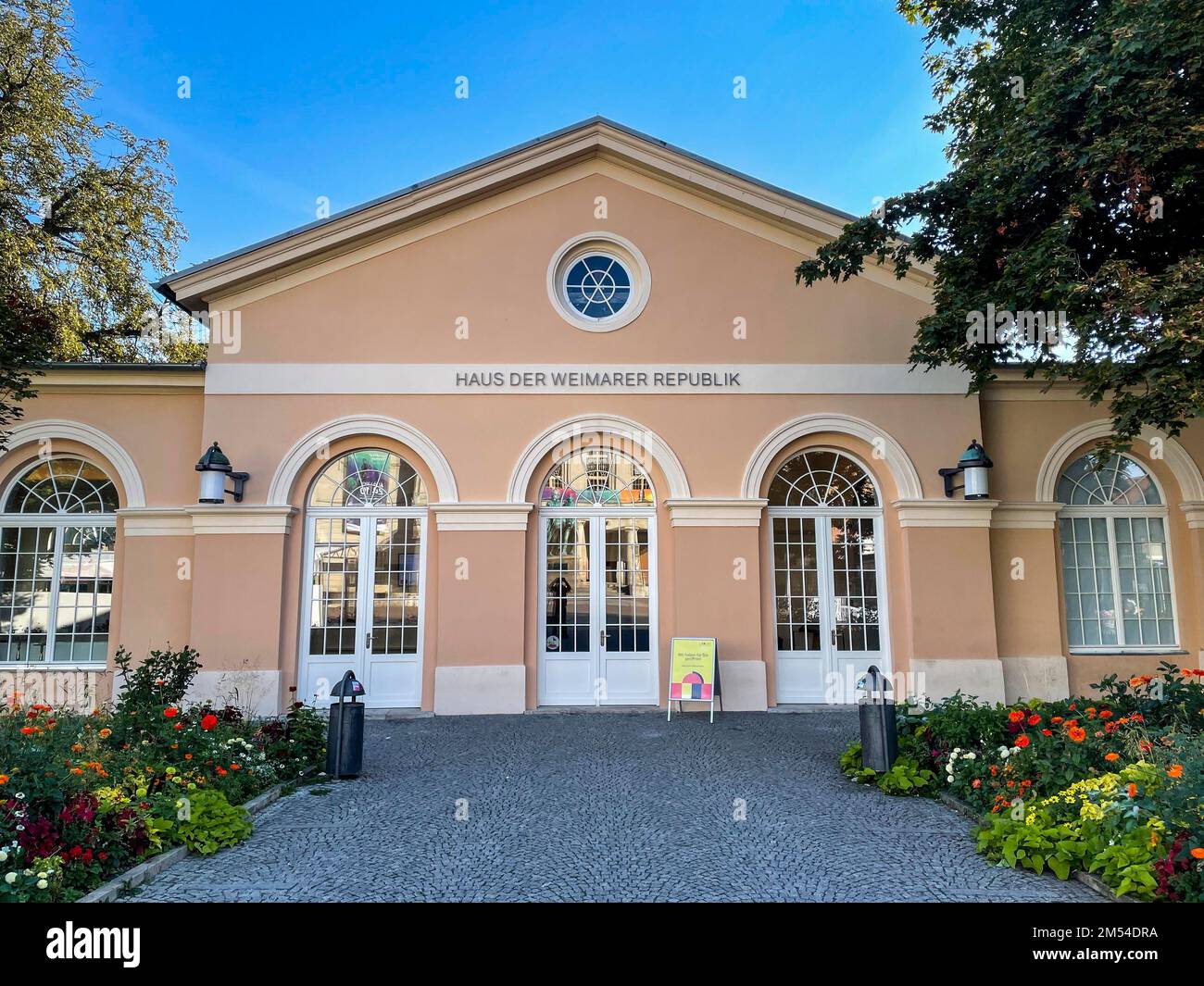 Haus der Weimarer Republik, Weimar, Thüringen, Deutschland Stockfoto