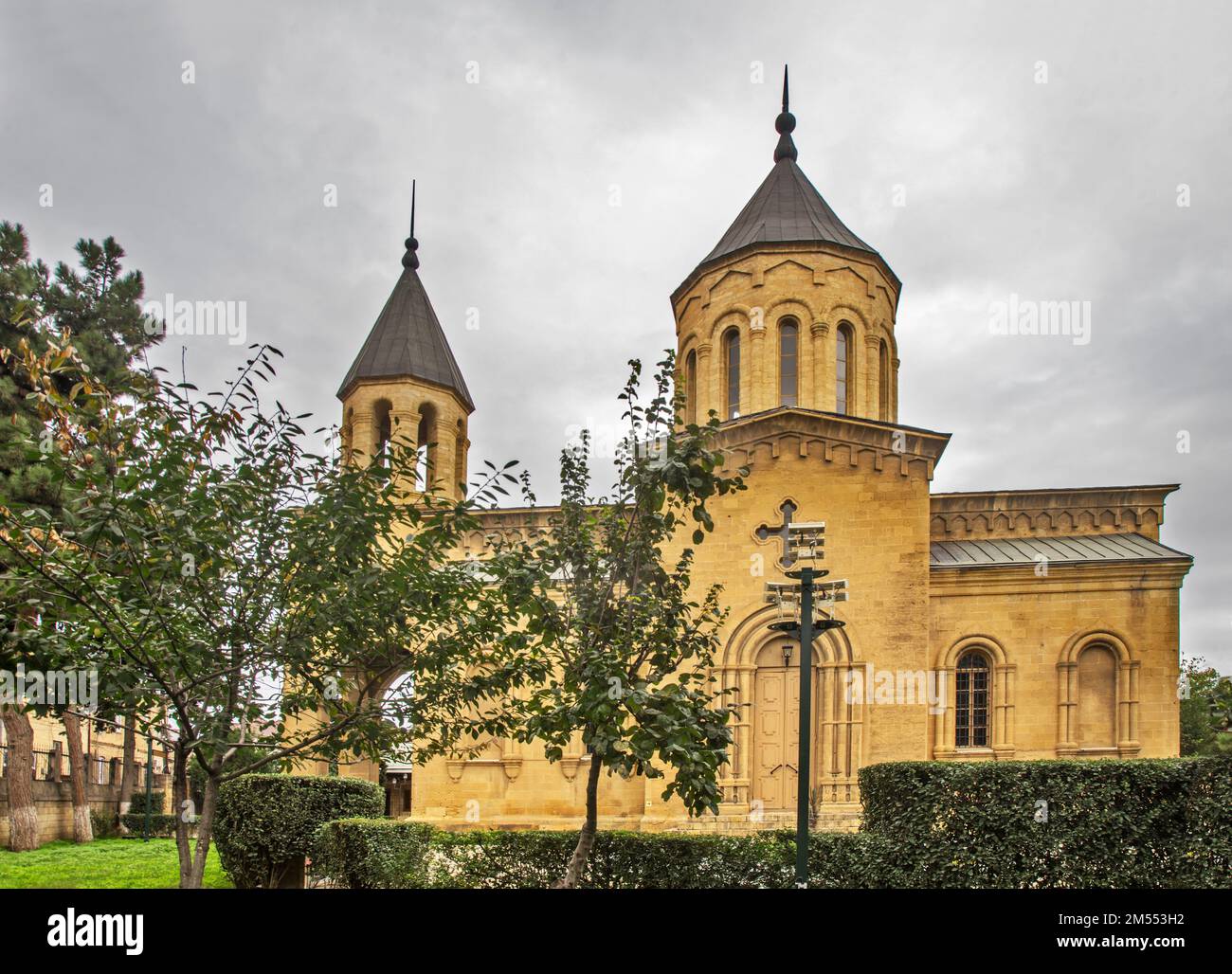 Armenisch-apostolische Kirche des Heiligen Erlösers von Derbentin Derbent. Republik Dagestan. Russland Stockfoto