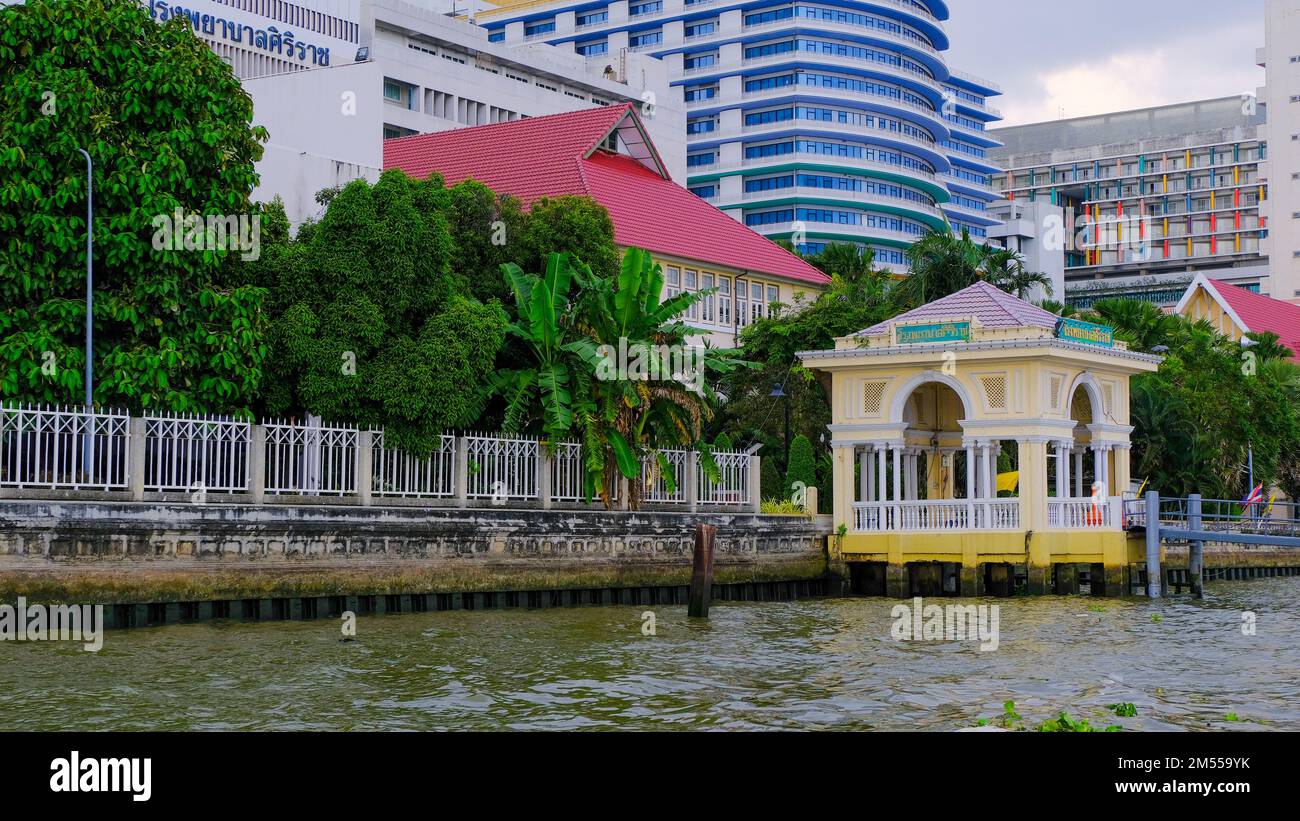 Das Siriraj Hospital ist das erste moderne Krankenhaus in Thailand Stockfoto