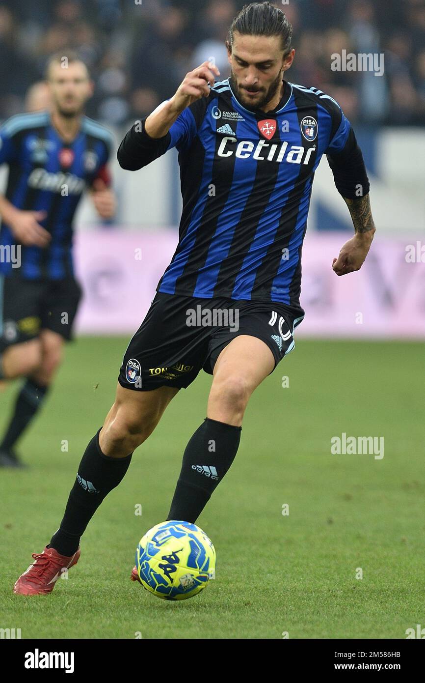 Torregrossa Ernesto Torregrossa (Pisa) beim italienischen Fußballspiel der Serie B ...